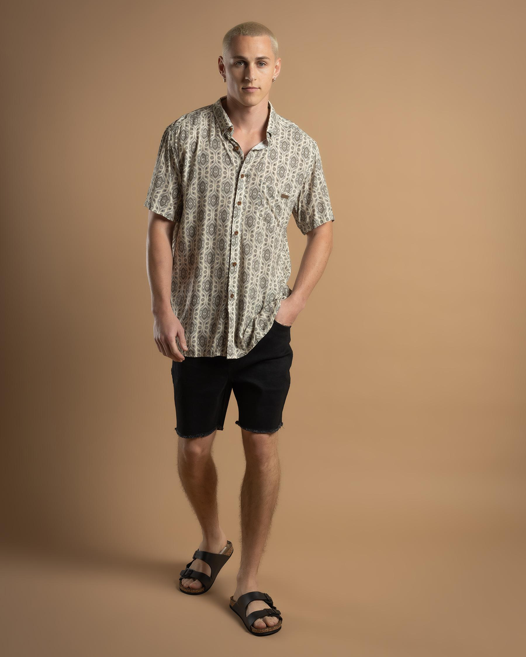 Manuscript Short Sleeve Shirt