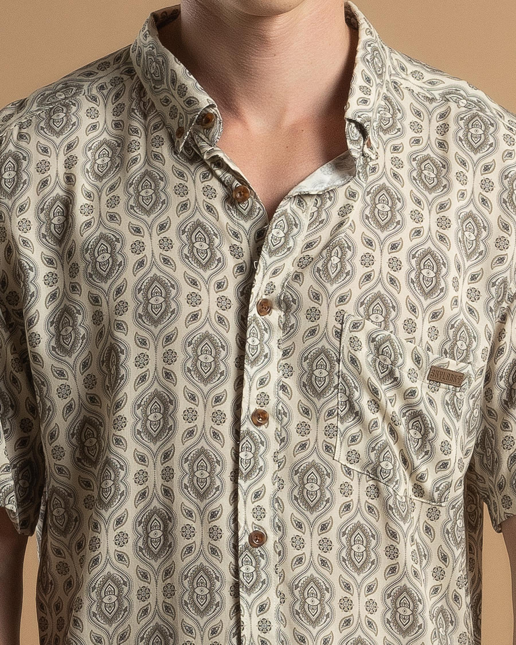 Manuscript Short Sleeve Shirt