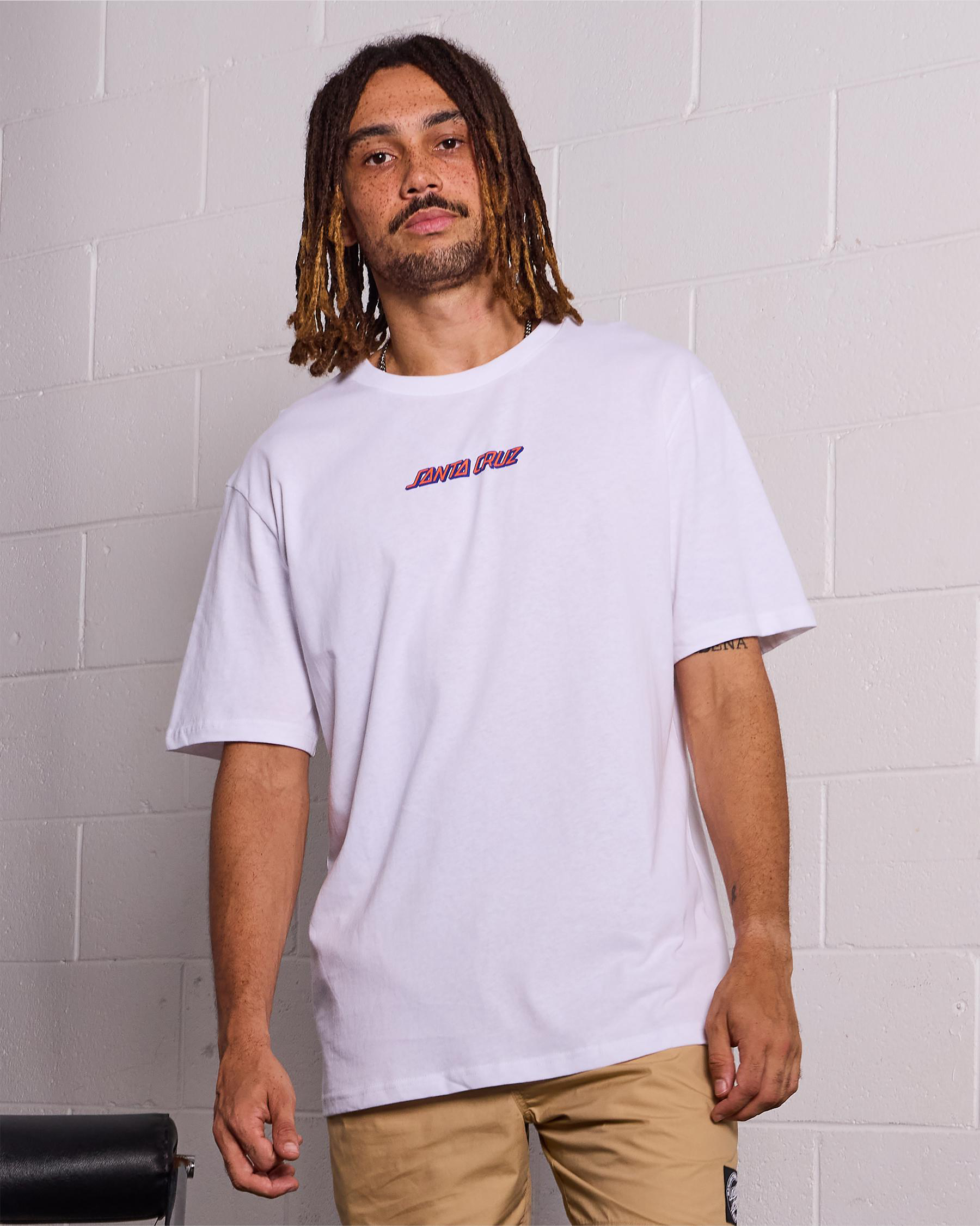 Screaming Hand Scream Strip Front T-Shirt