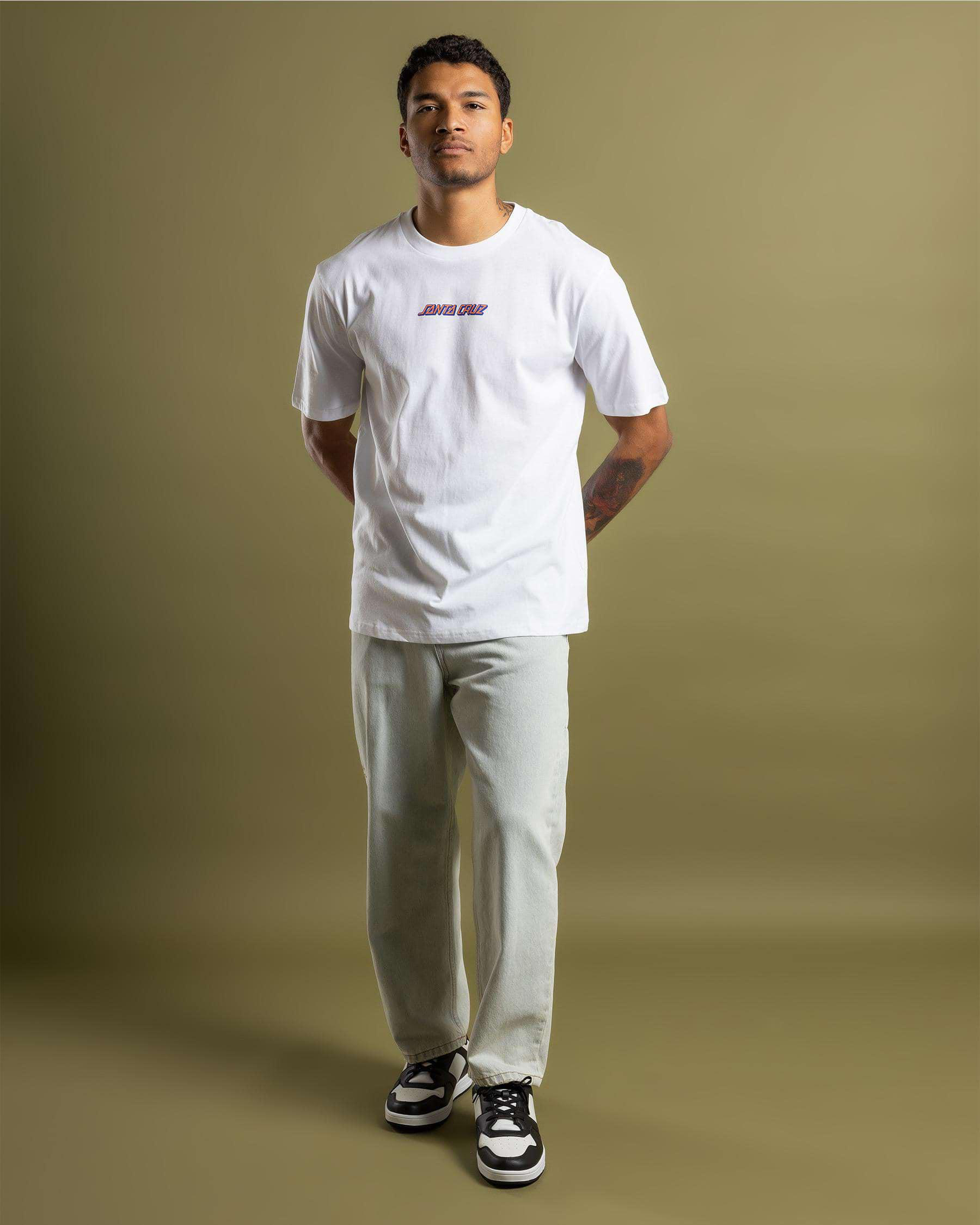 Screaming Hand Scream Strip Front T-Shirt