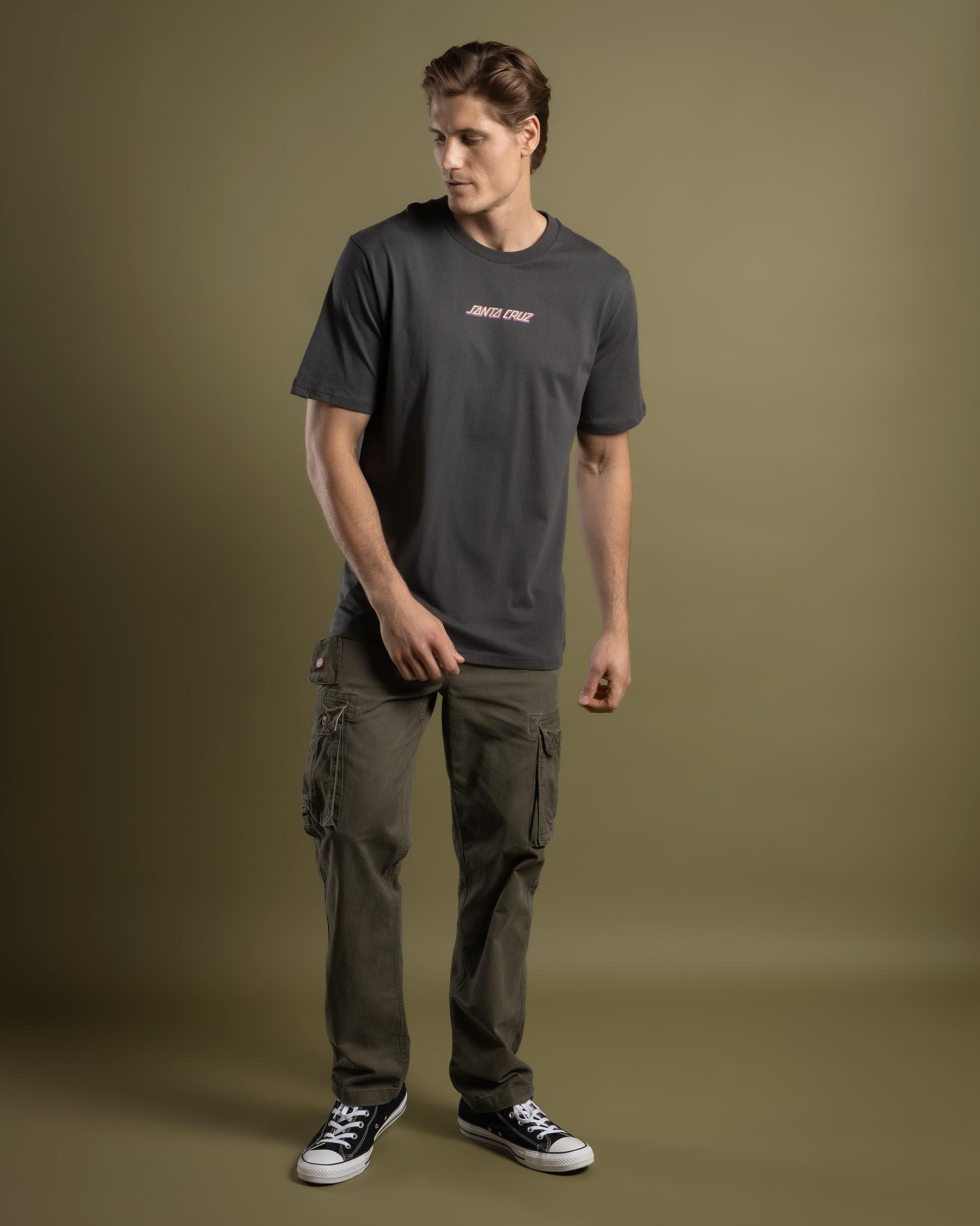 Screaming Hand Scream Strip Front T-Shirt