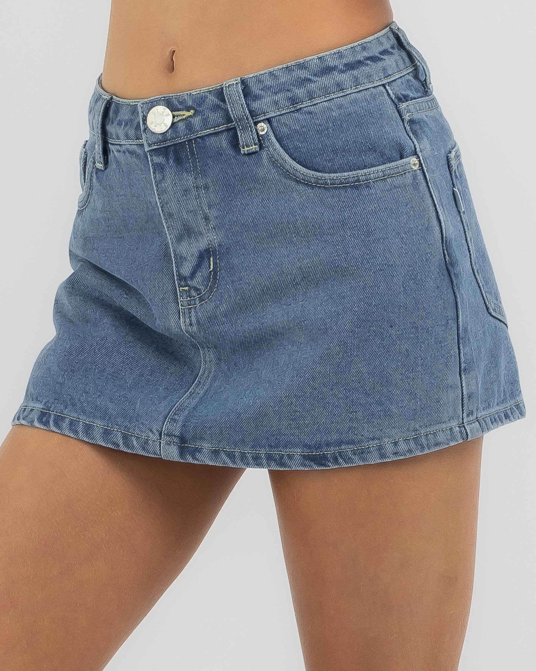 Allegra Denim Skort