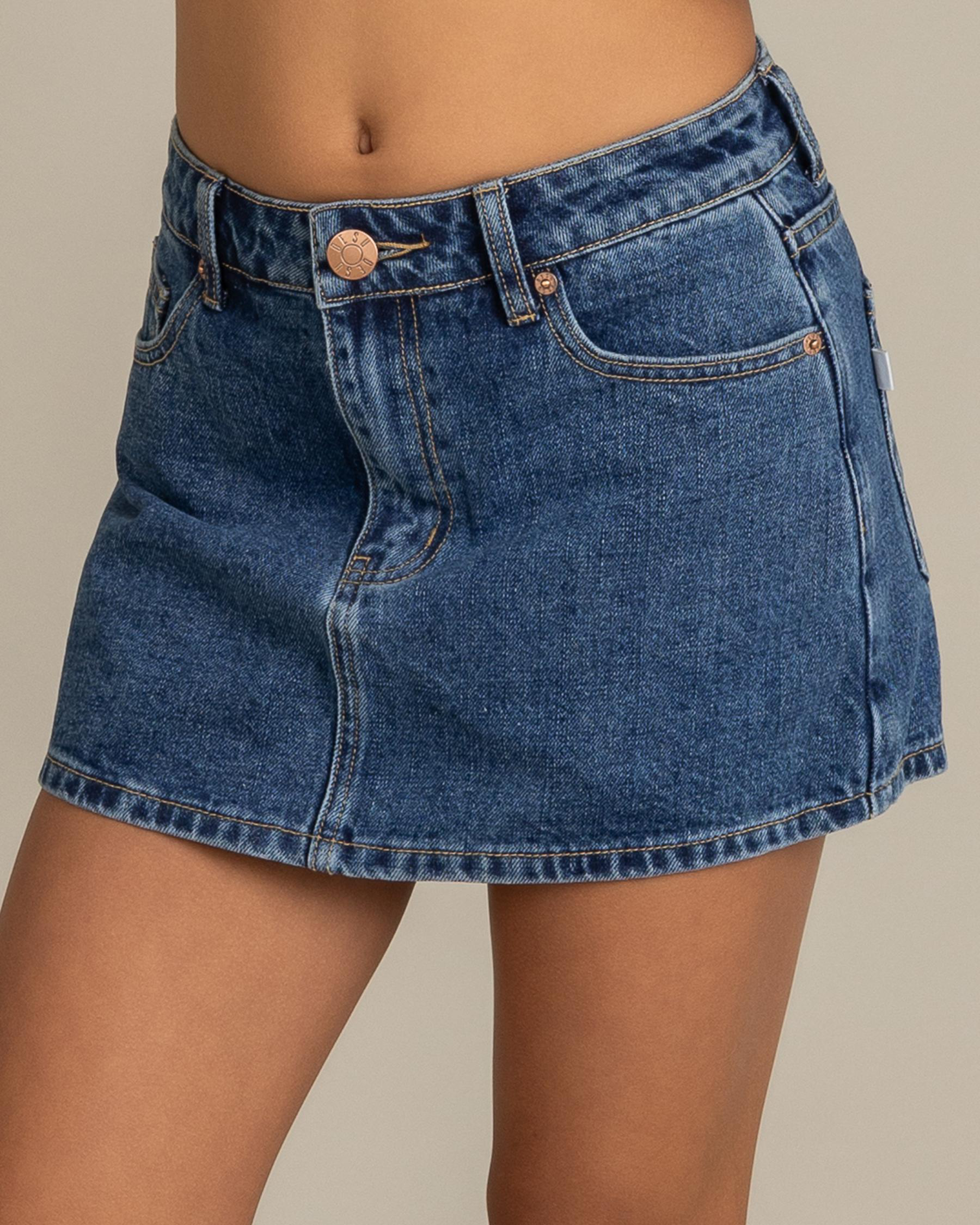 Allegra Denim Skort