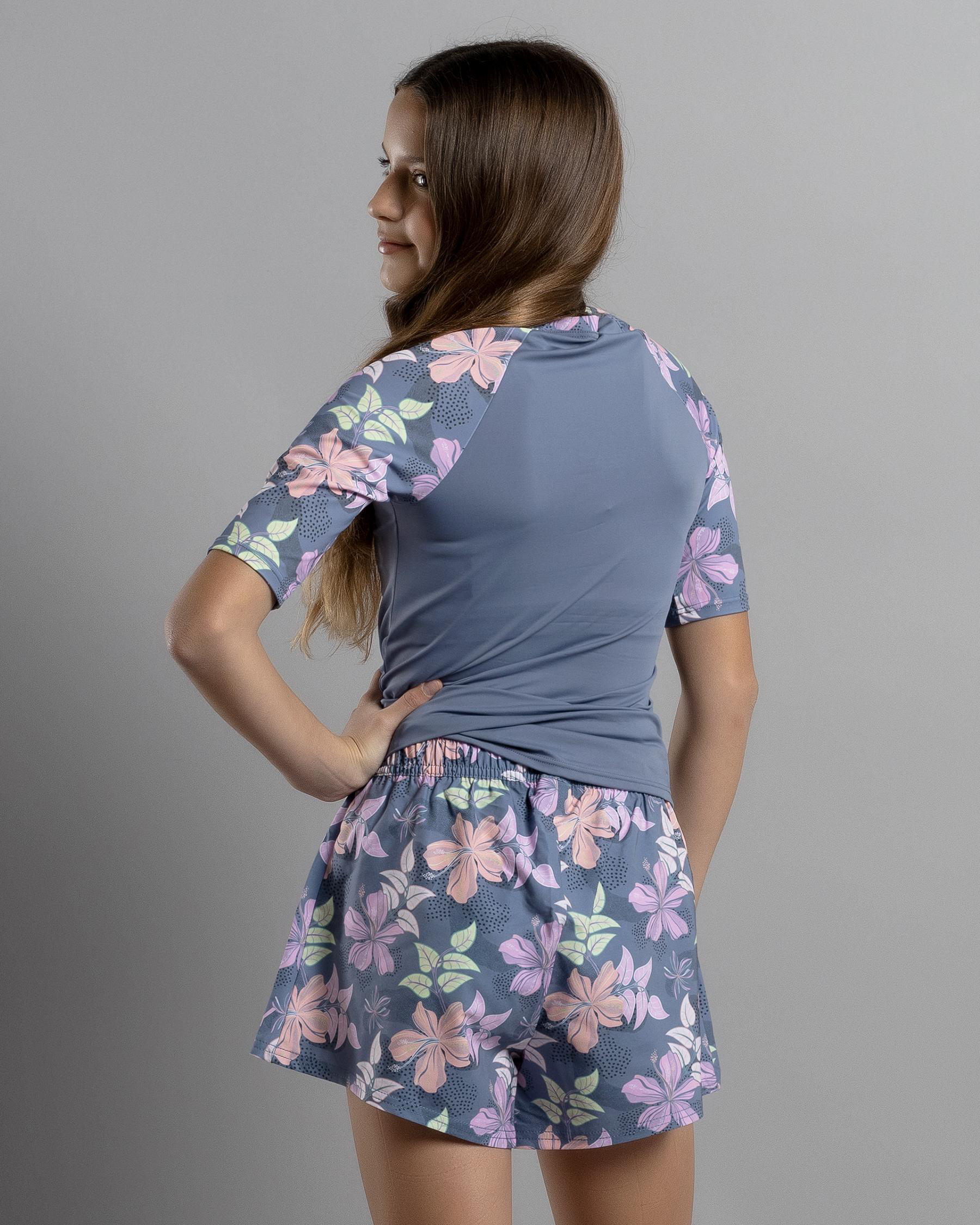 Hidden Garden Short Sleeve Rash Vest