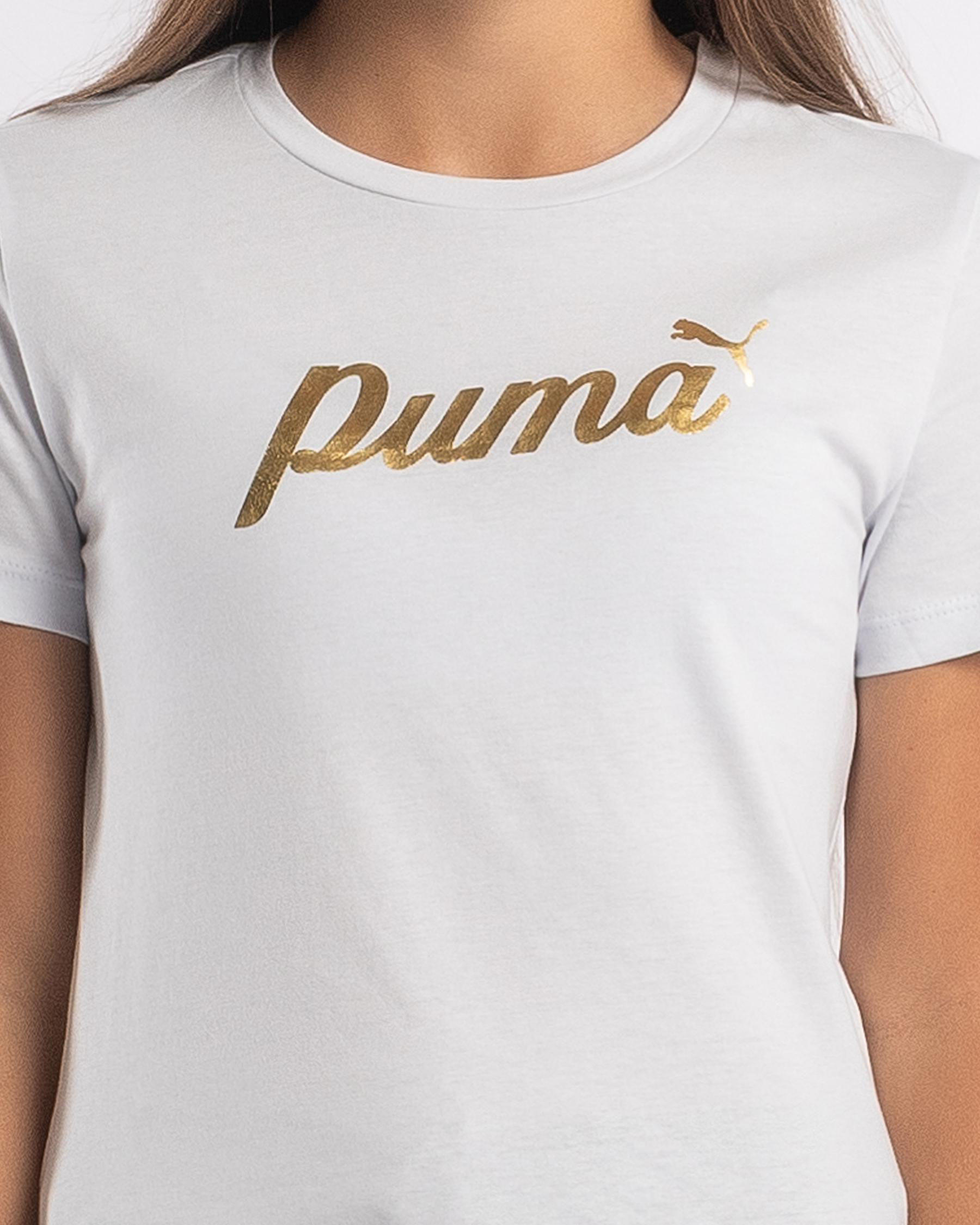 Essentials Script Metallic T-Shirt