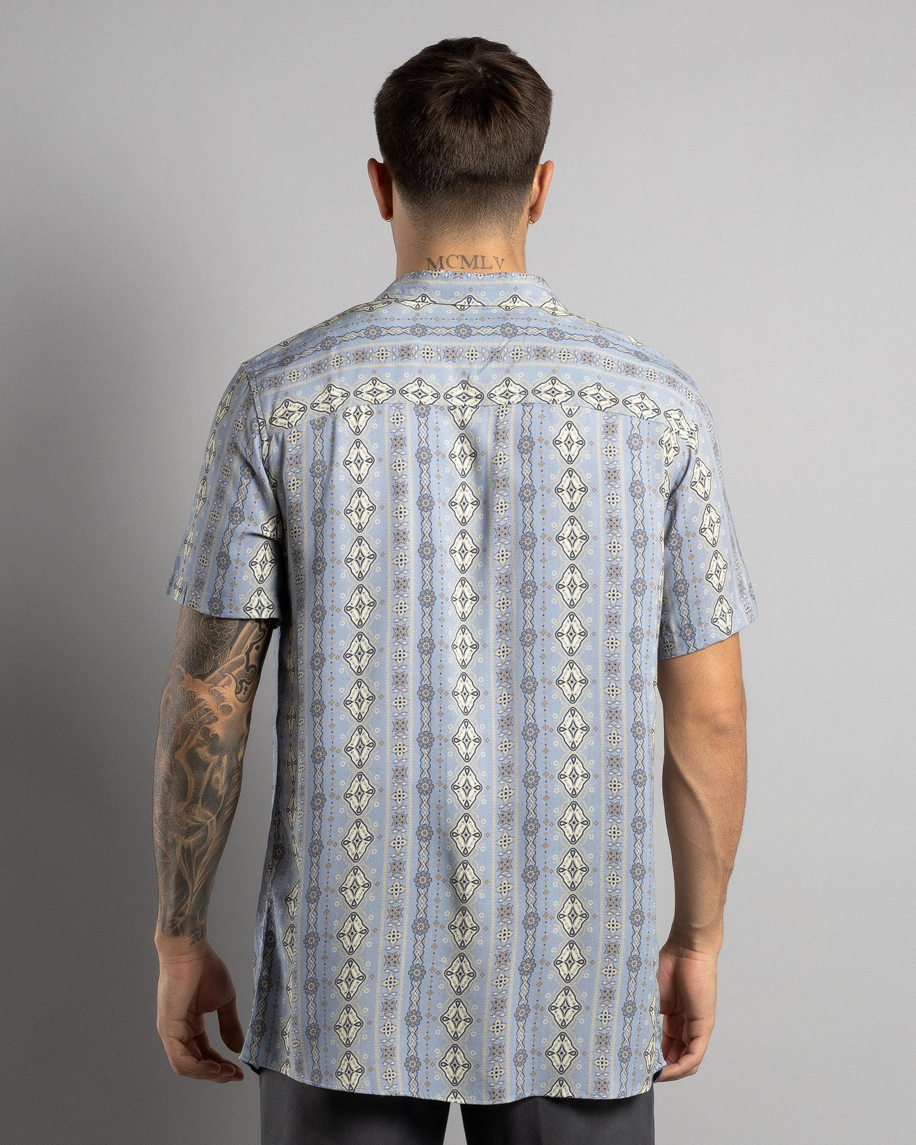 Linear Short Sleeve Shirt