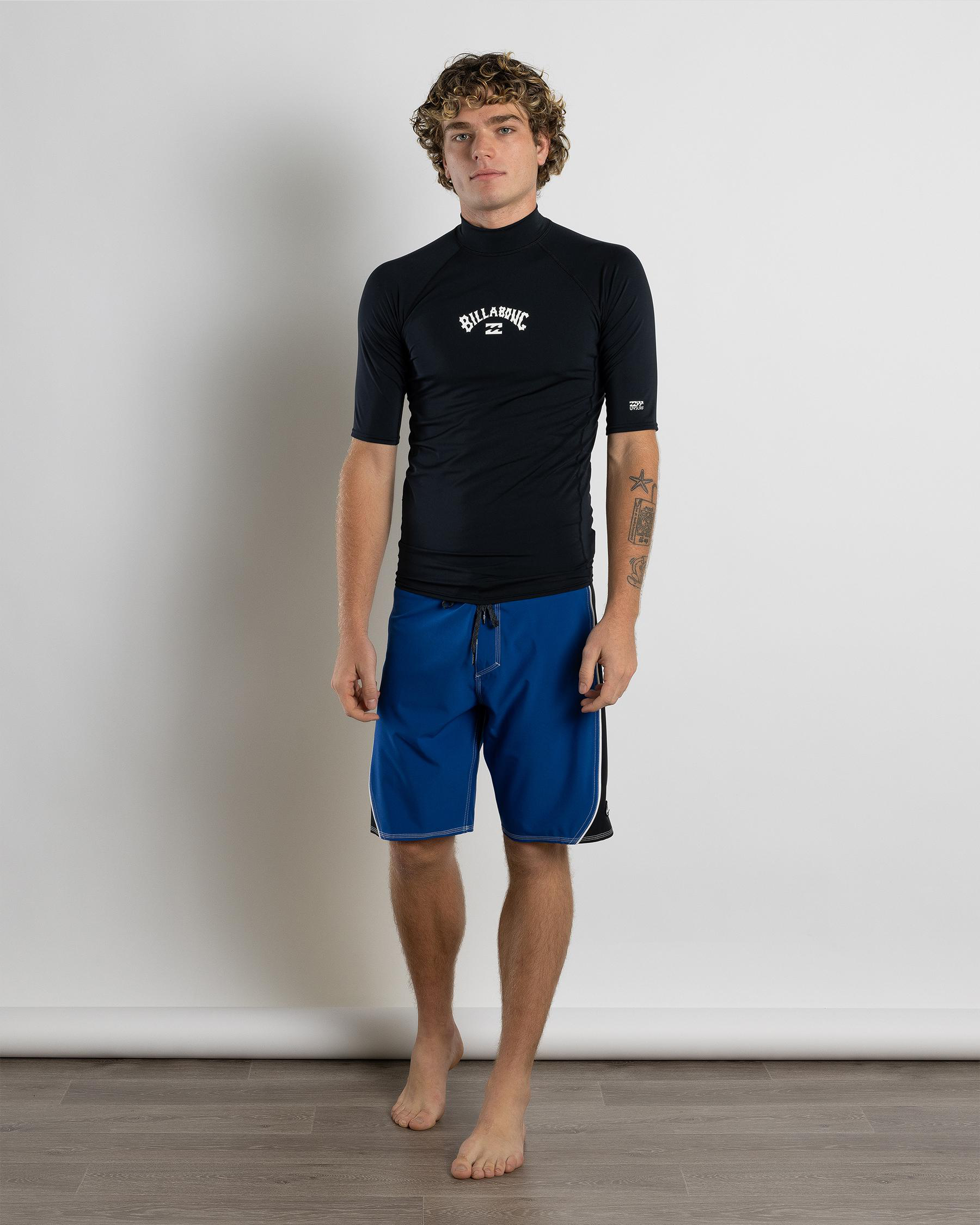 All Day Arch Short Sleeve Rash Vest