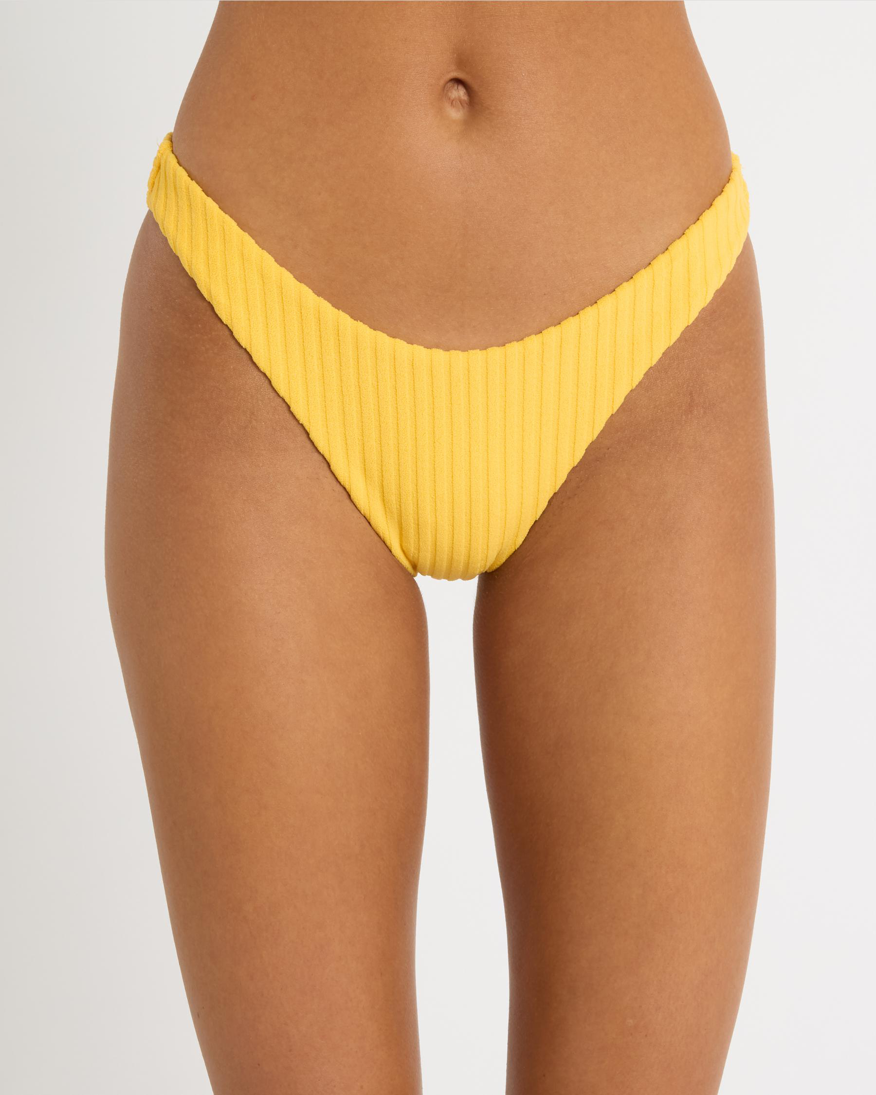 Terry Rib Hike Bikini Bottom