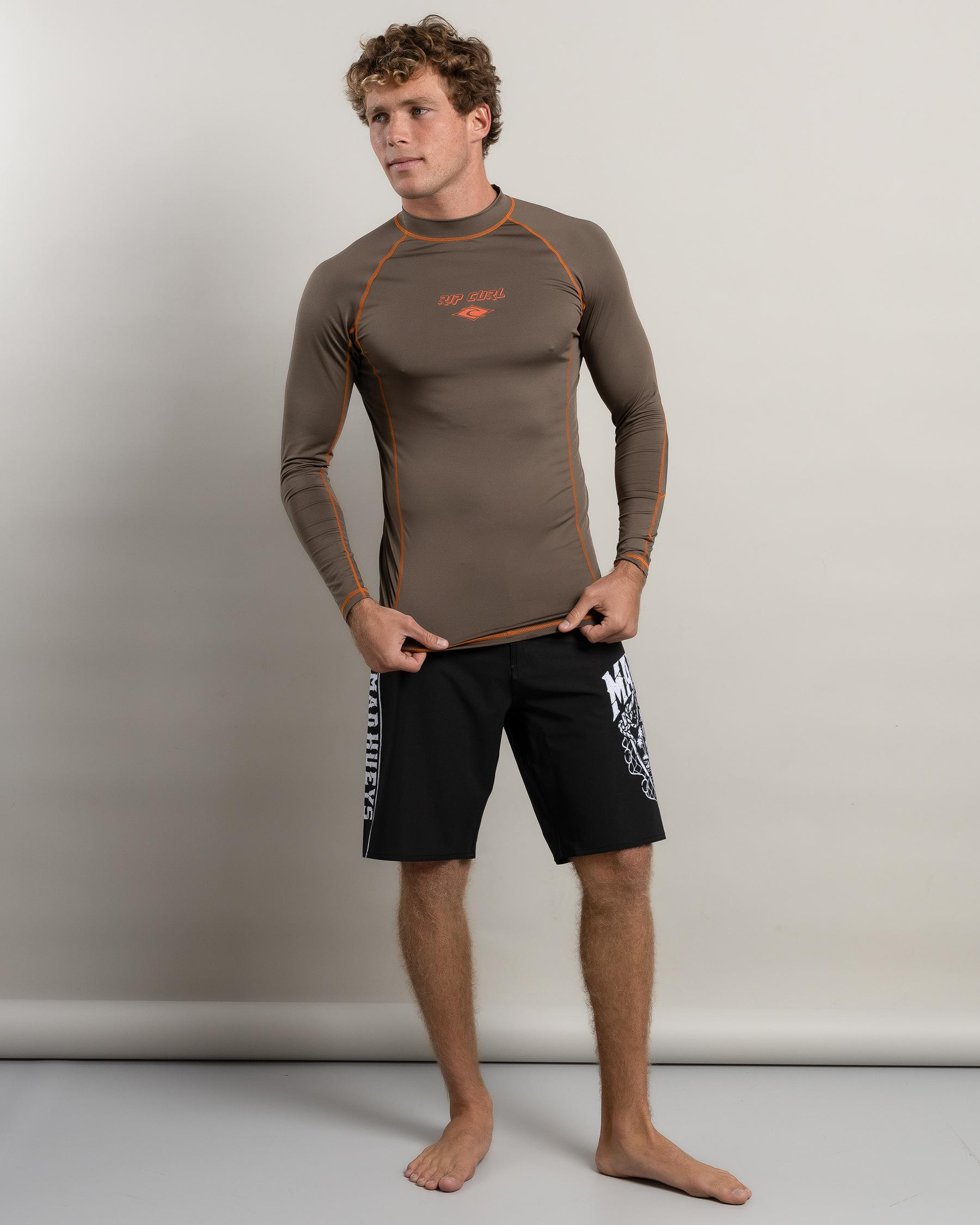 Fade Out Long Sleeve Rash Vest