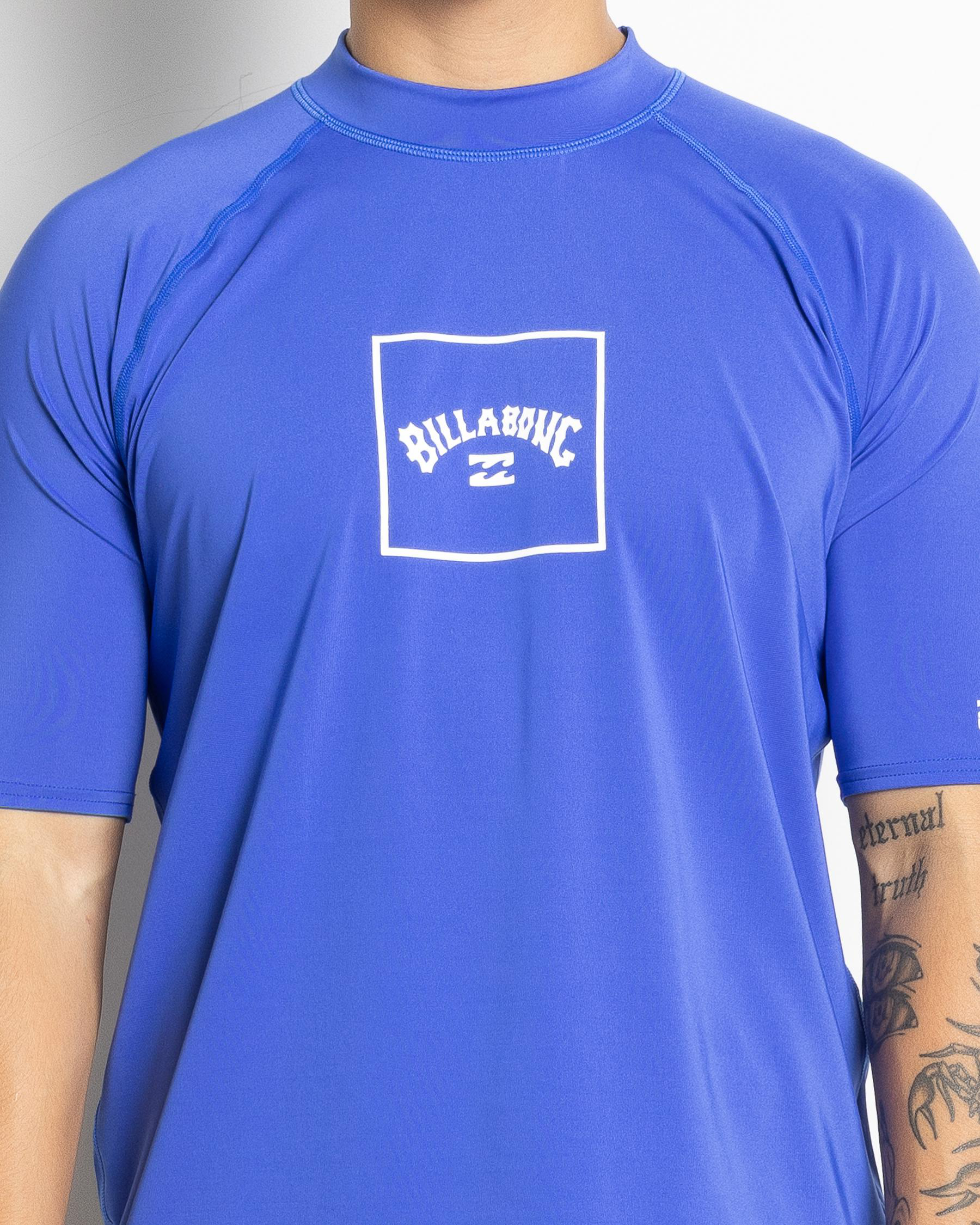 Boxed Arch Short Sleeve Rash Vest