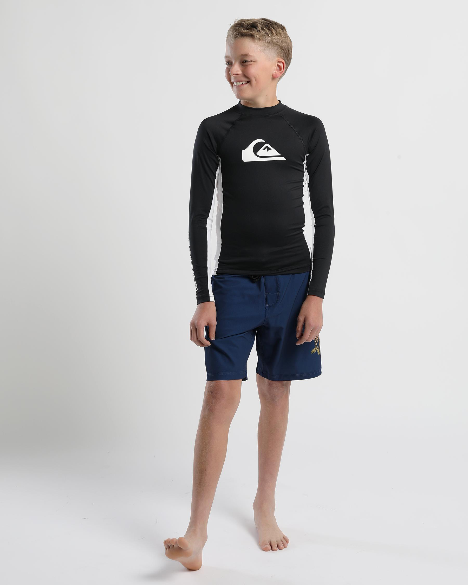 Everyday UPF50 Comp Long Sleeve Rash Vest