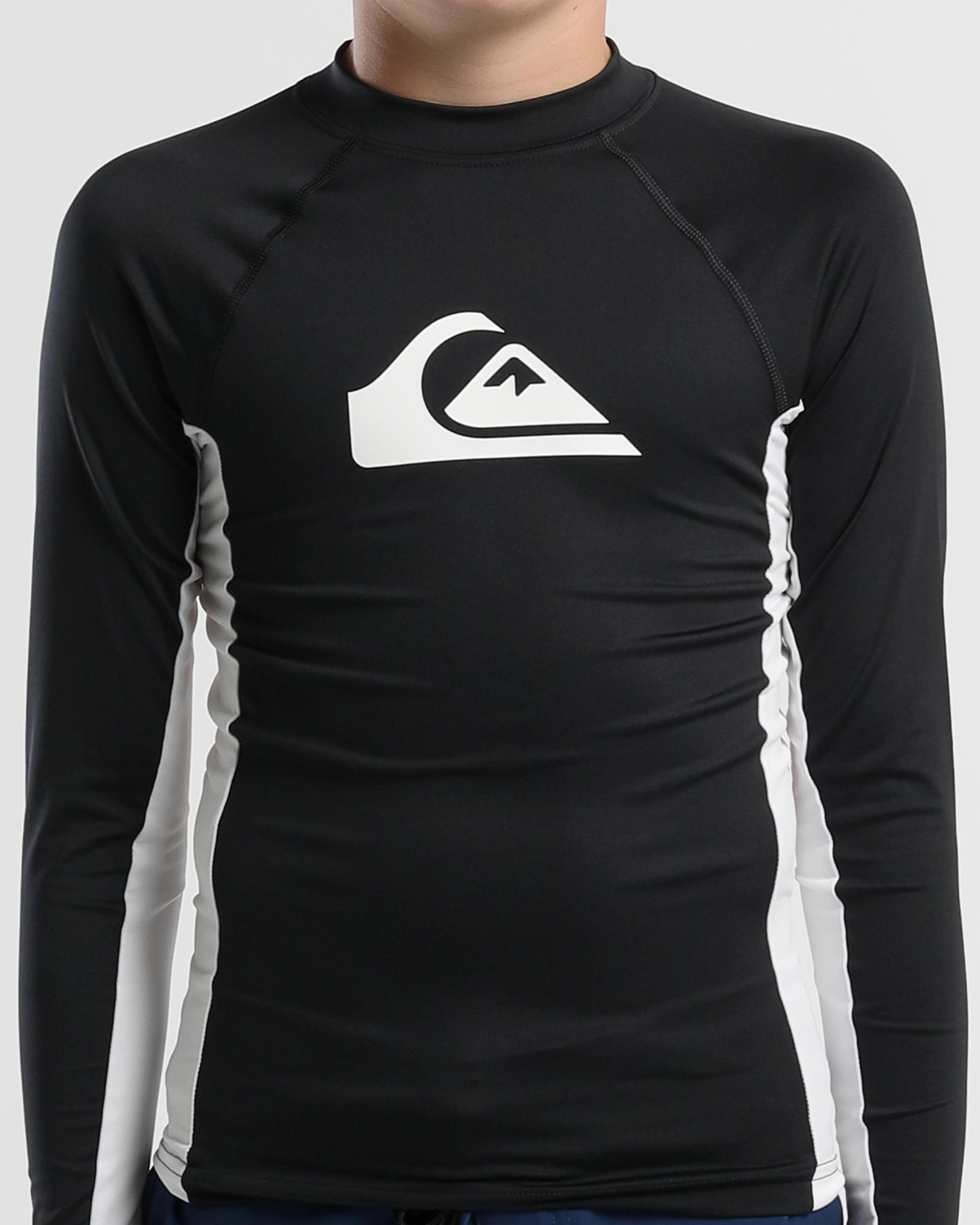 Everyday UPF50 Comp Long Sleeve Rash Vest