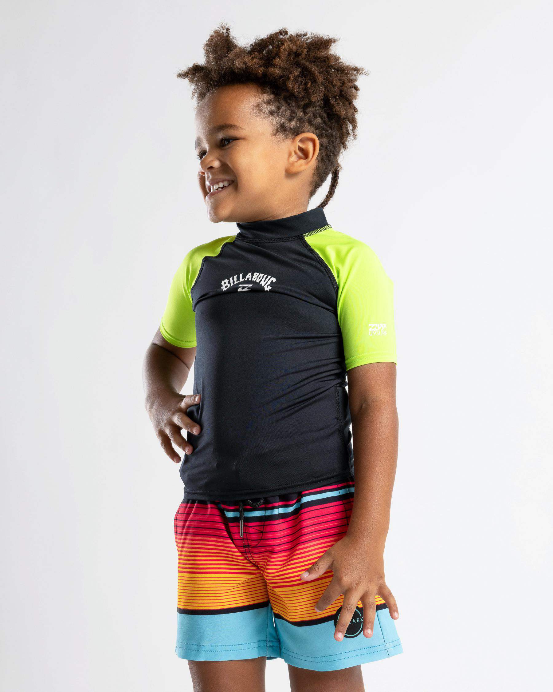 Toddlers' All Day Arch Short Sleeve Rash Vest