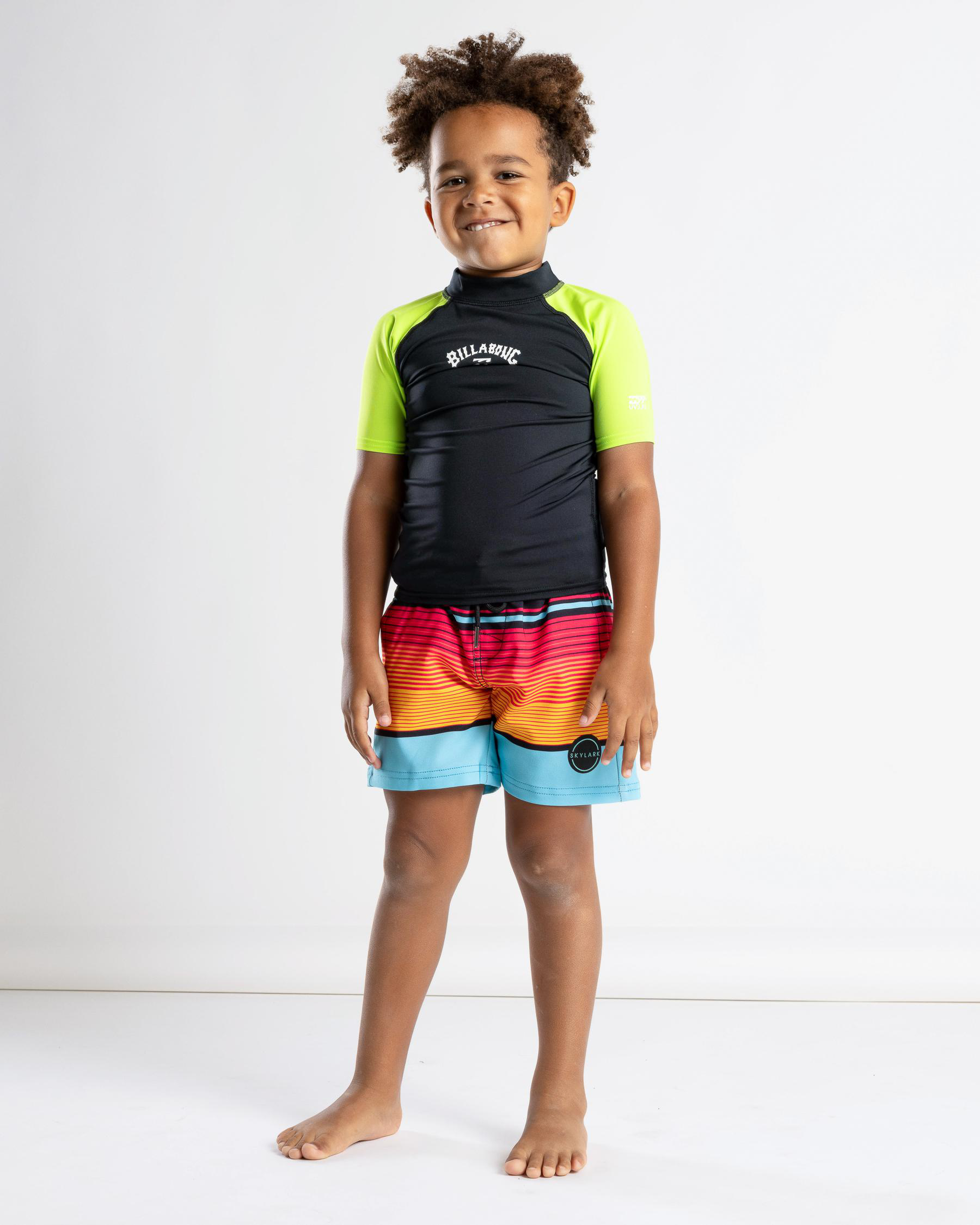 Toddlers' All Day Arch Short Sleeve Rash Vest