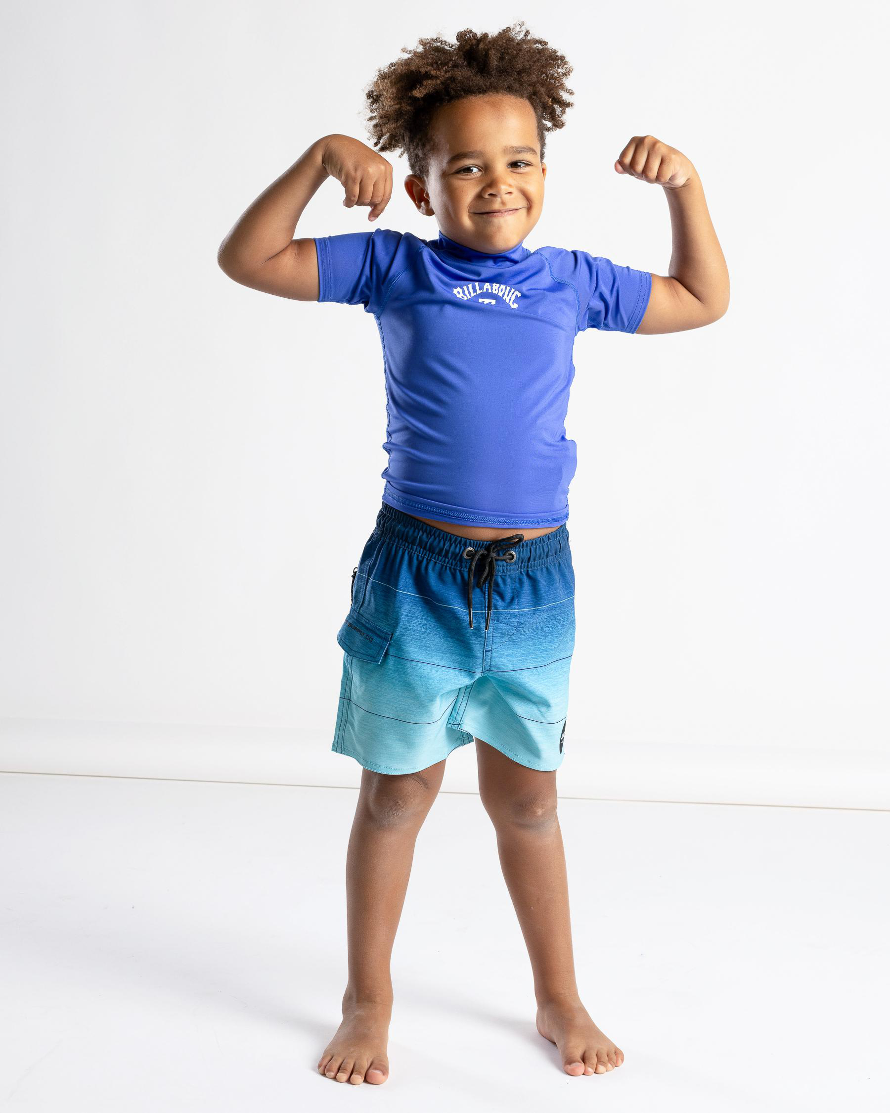 Toddlers' All Day Arch Short Sleeve Rash Vest