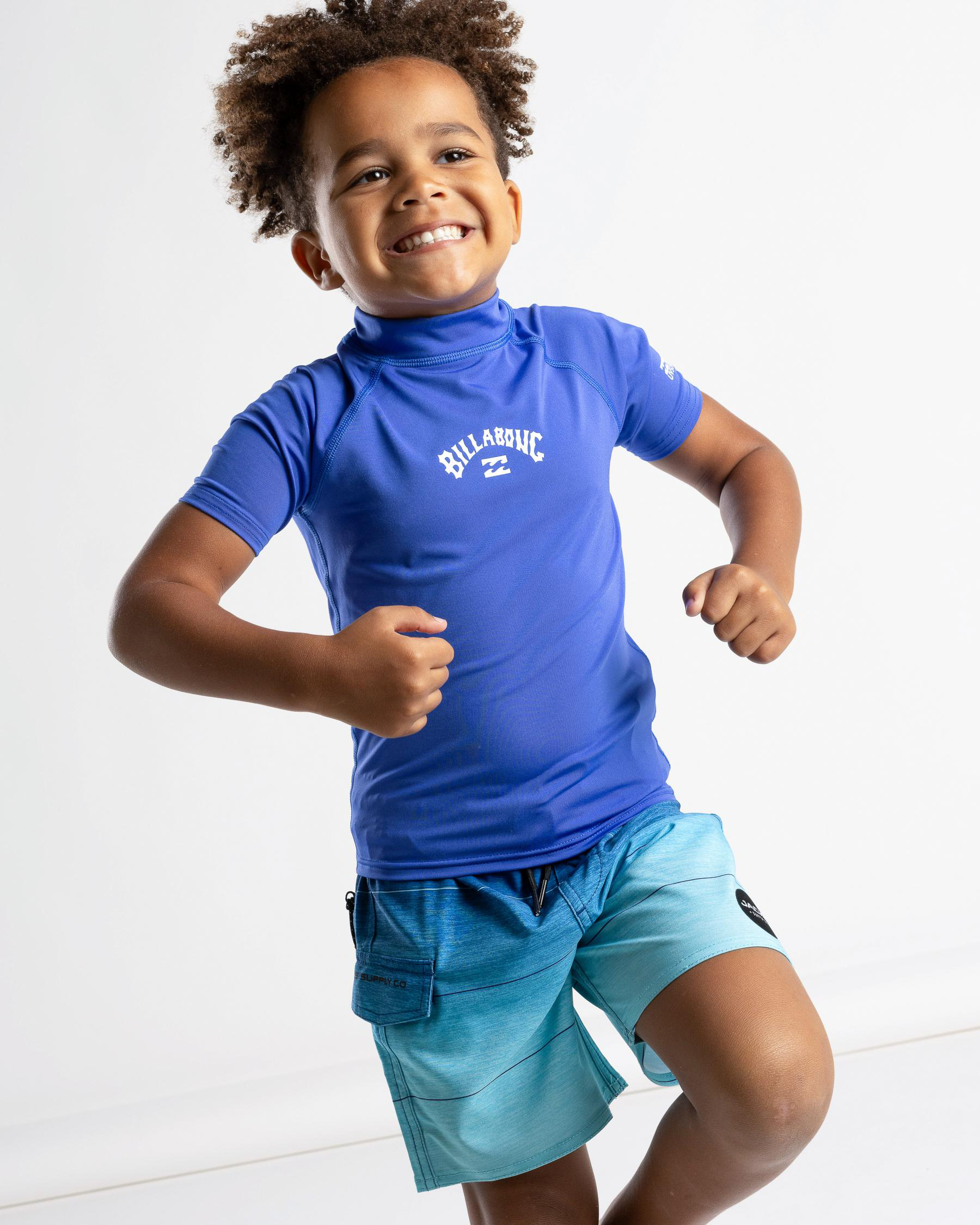 Toddlers' All Day Arch Short Sleeve Rash Vest