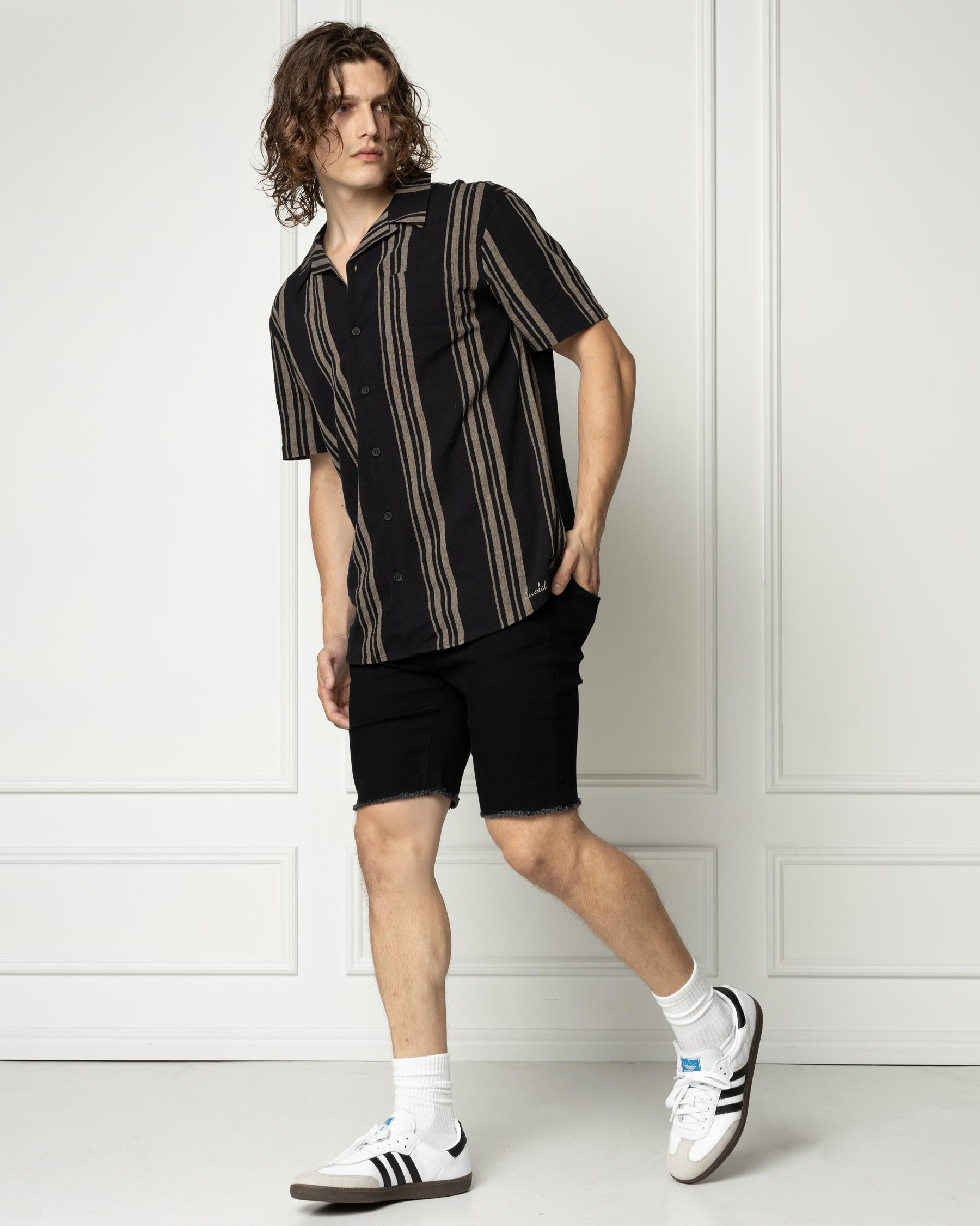 Candid Denim Walk Shorts