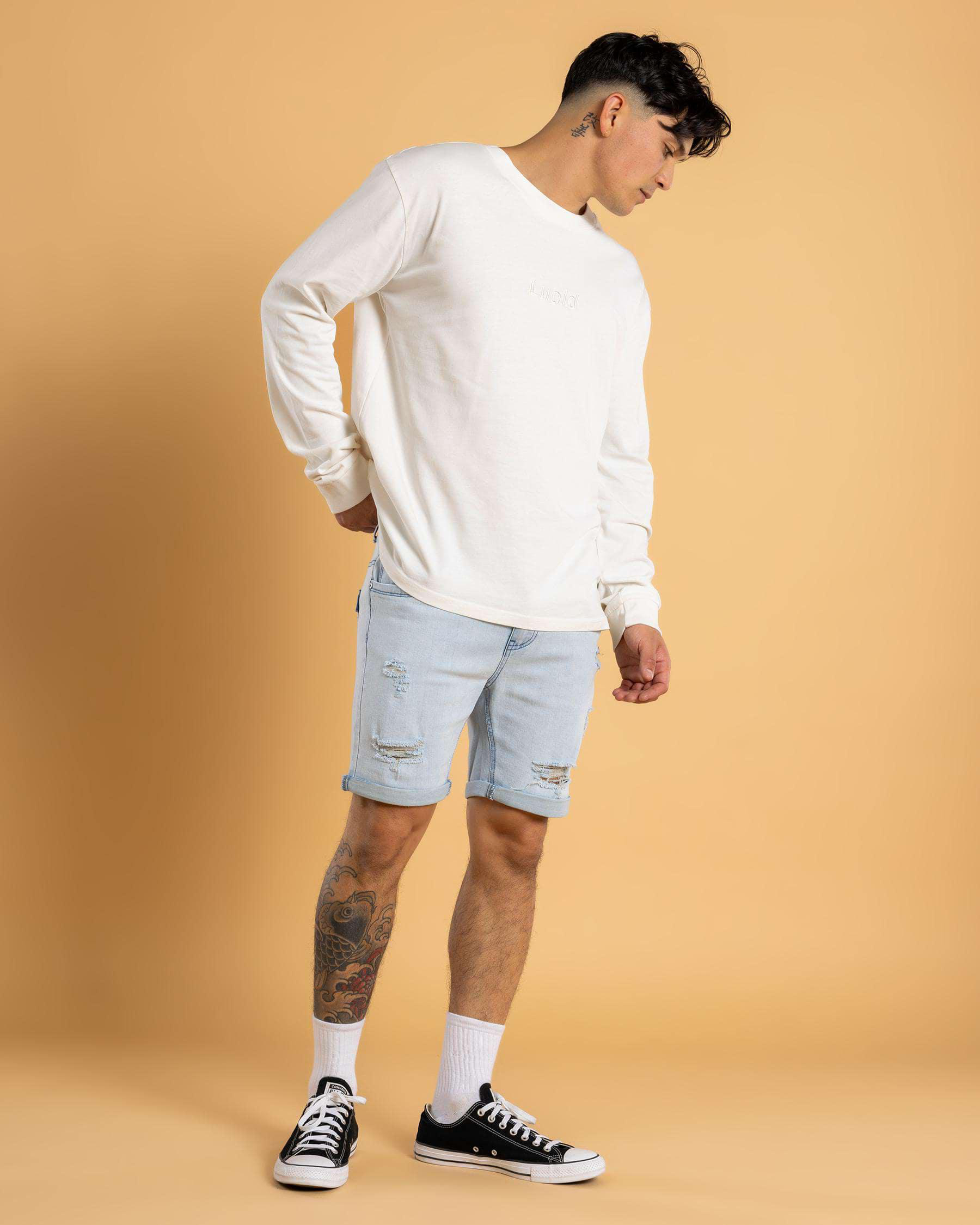 Trapper Denim Walk Shorts