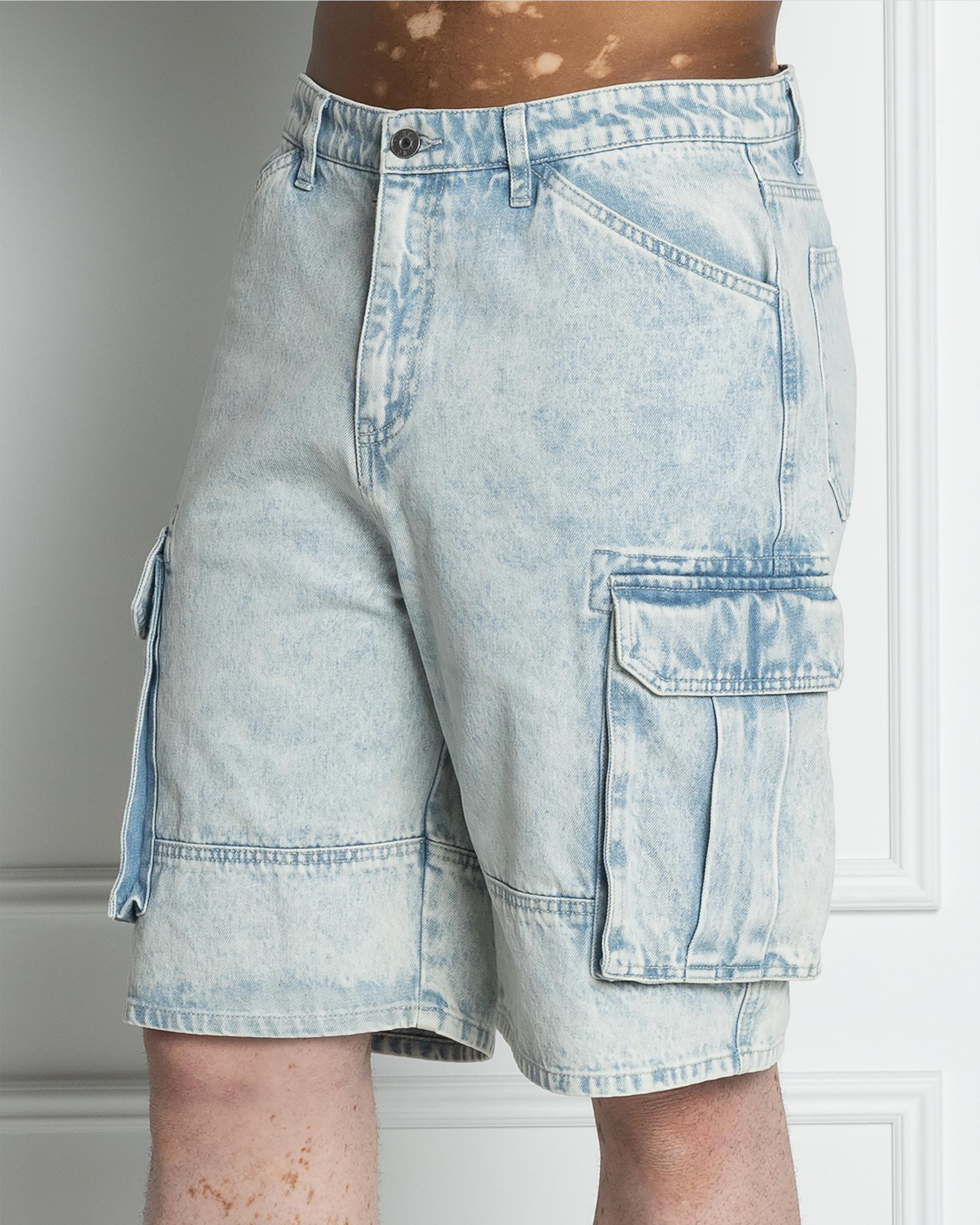 Paris Denim Walk Shorts