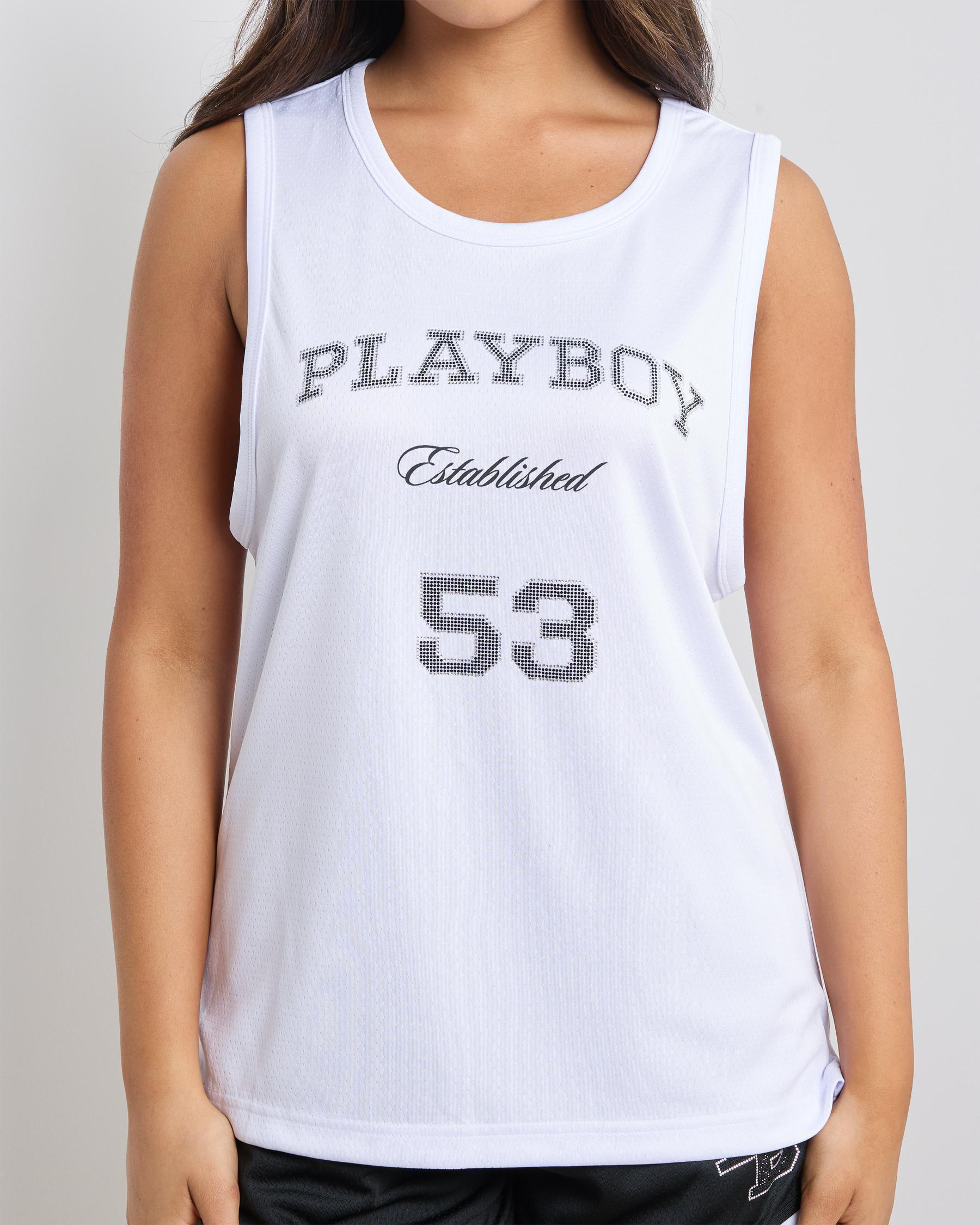 Playboy '53 Basketball Jersey Tank Top