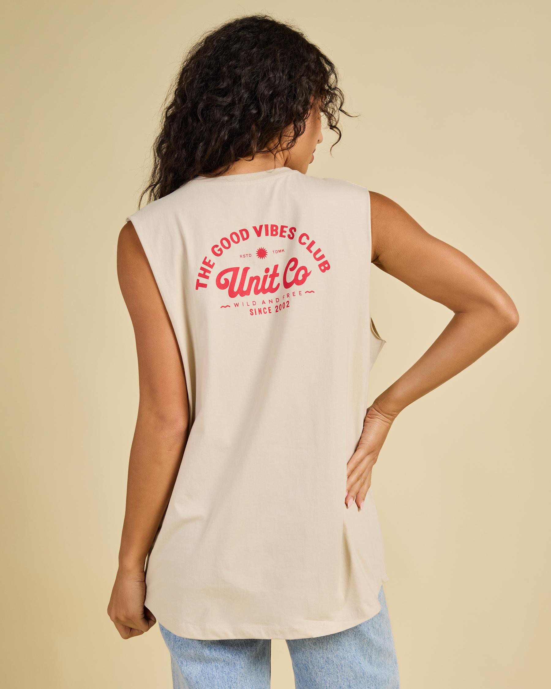 Good Vibes Regular Fit Tank Top