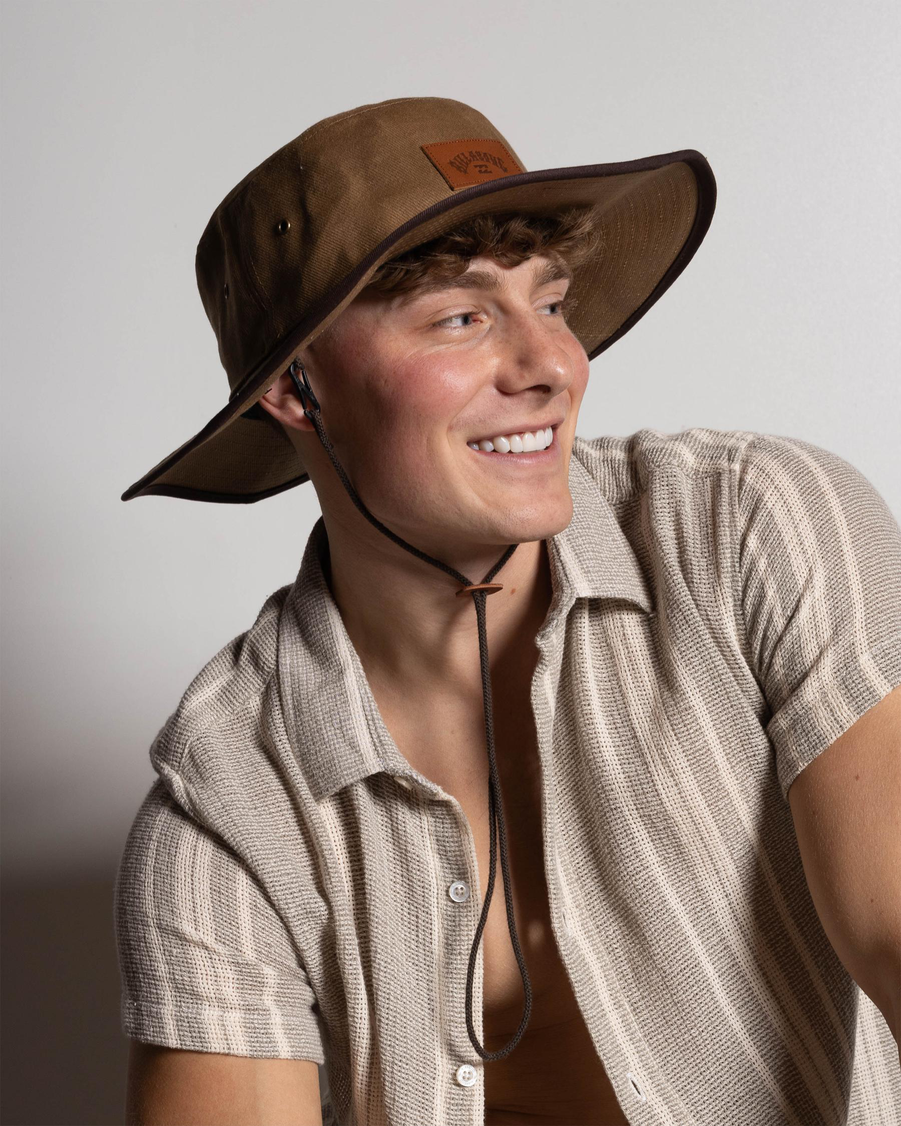 Waxed Twill Big John Hat