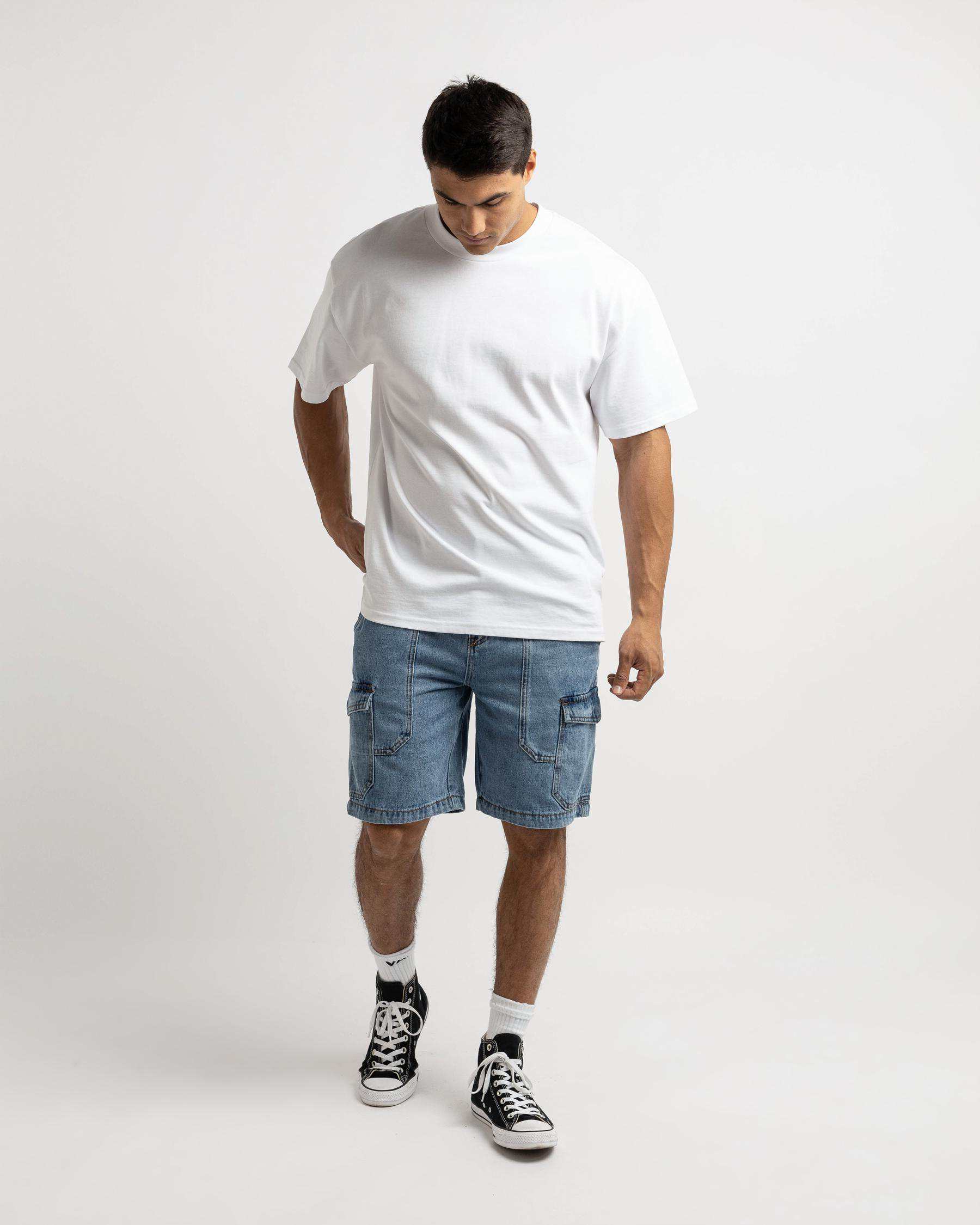 Wrestler Denim Shorts