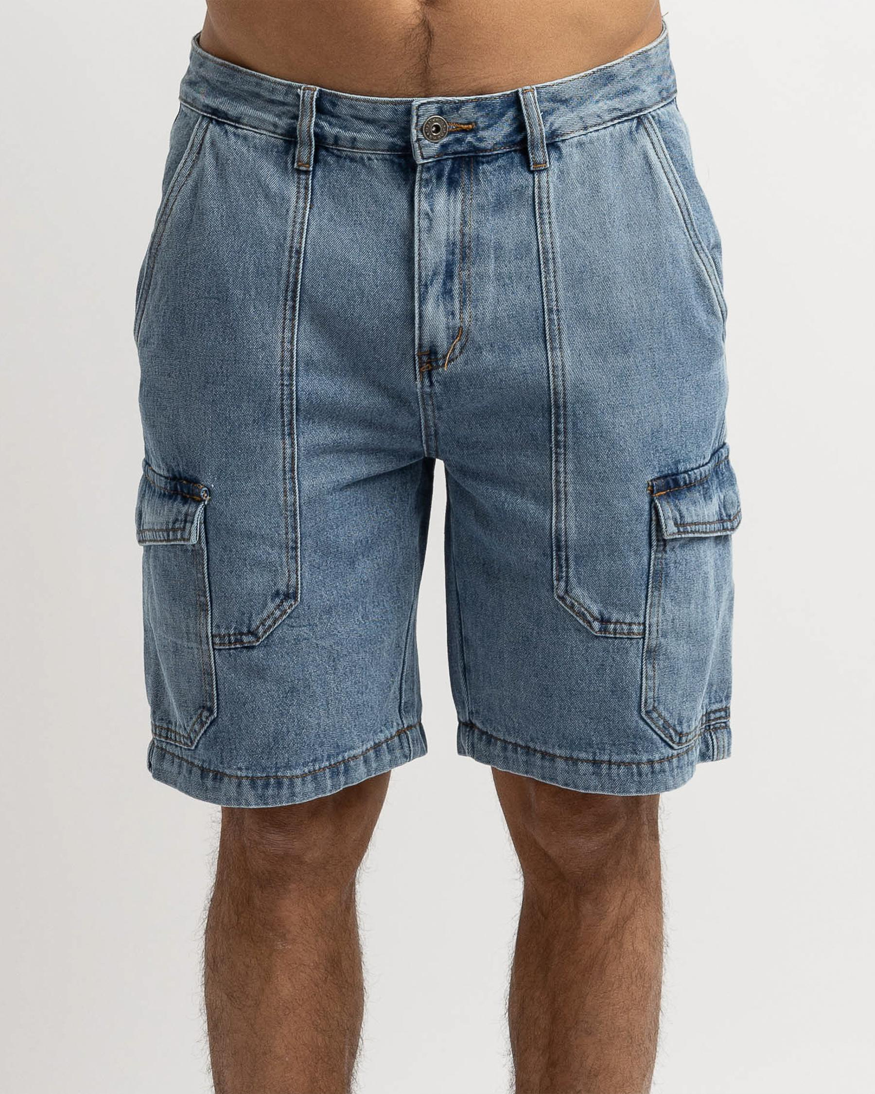 Wrestler Denim Shorts