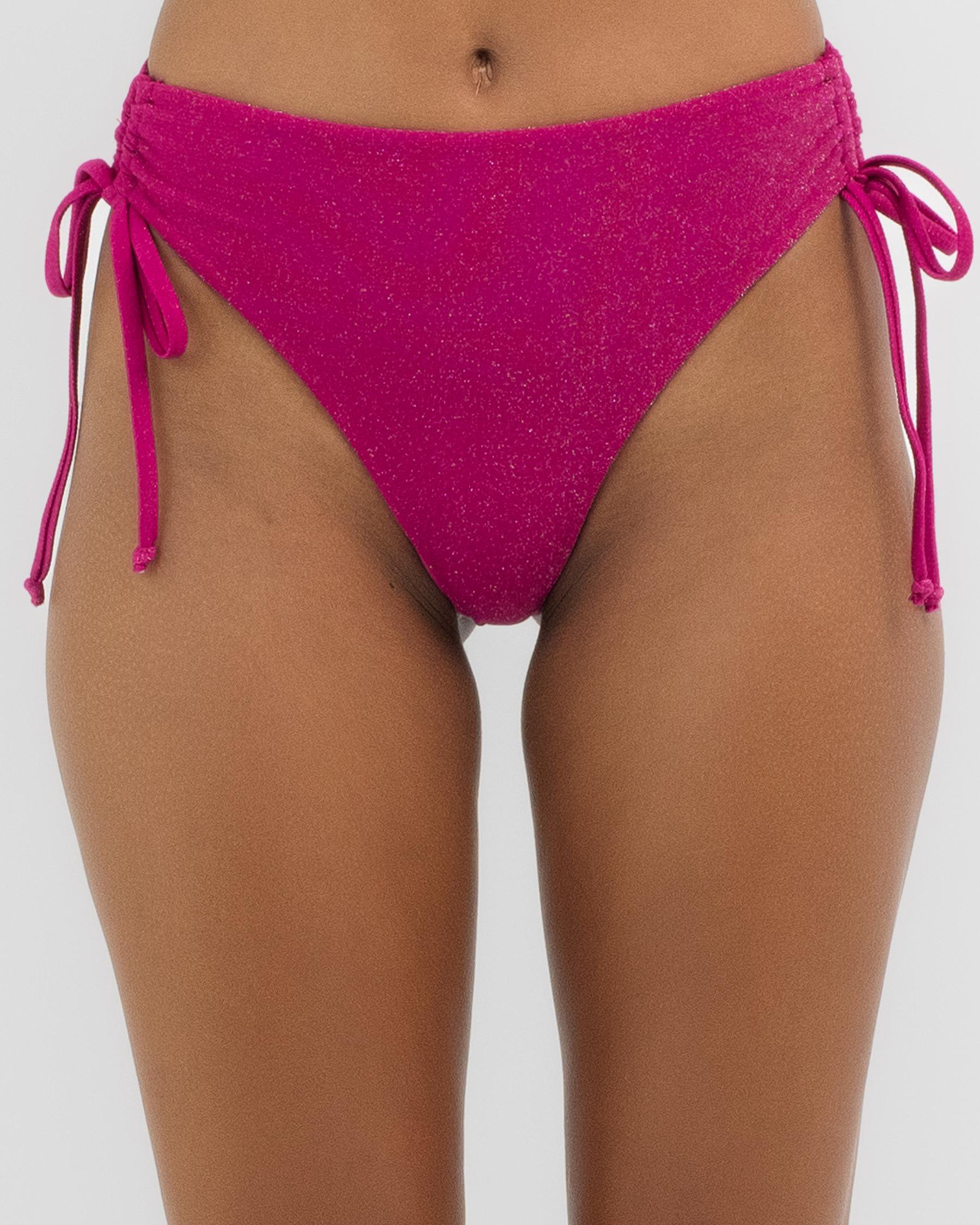 Sugar Sparkle Ruch Bikini Bottom