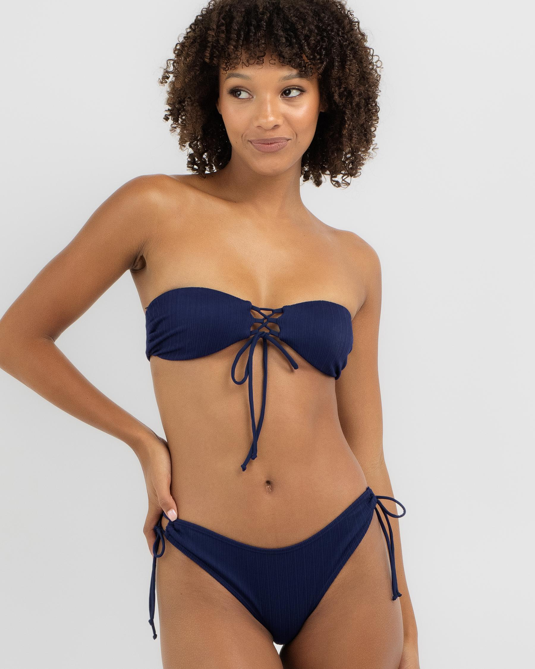 Tilly High Cut Tie Bikini Bottom