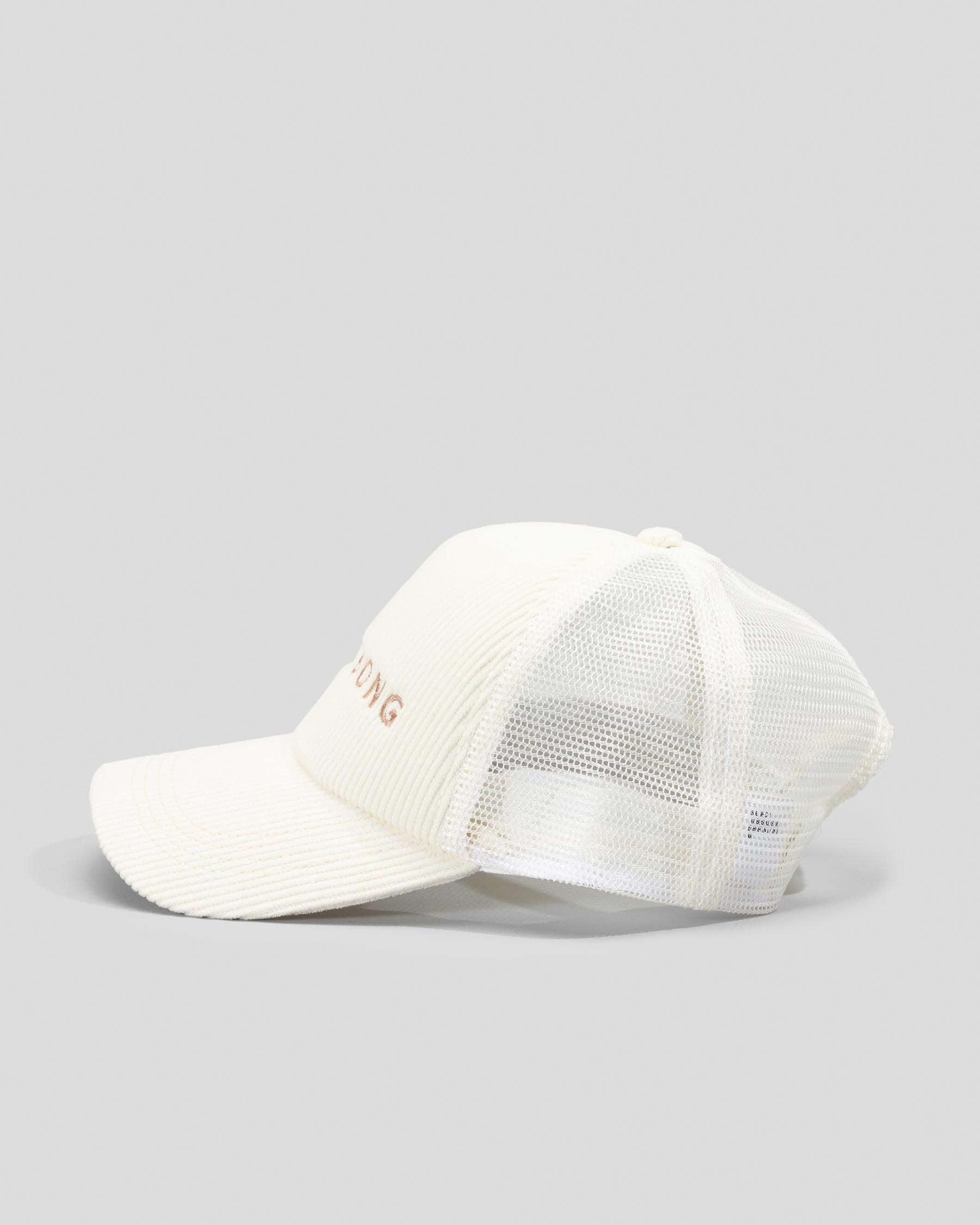 CB Society Cord Trucker Cap