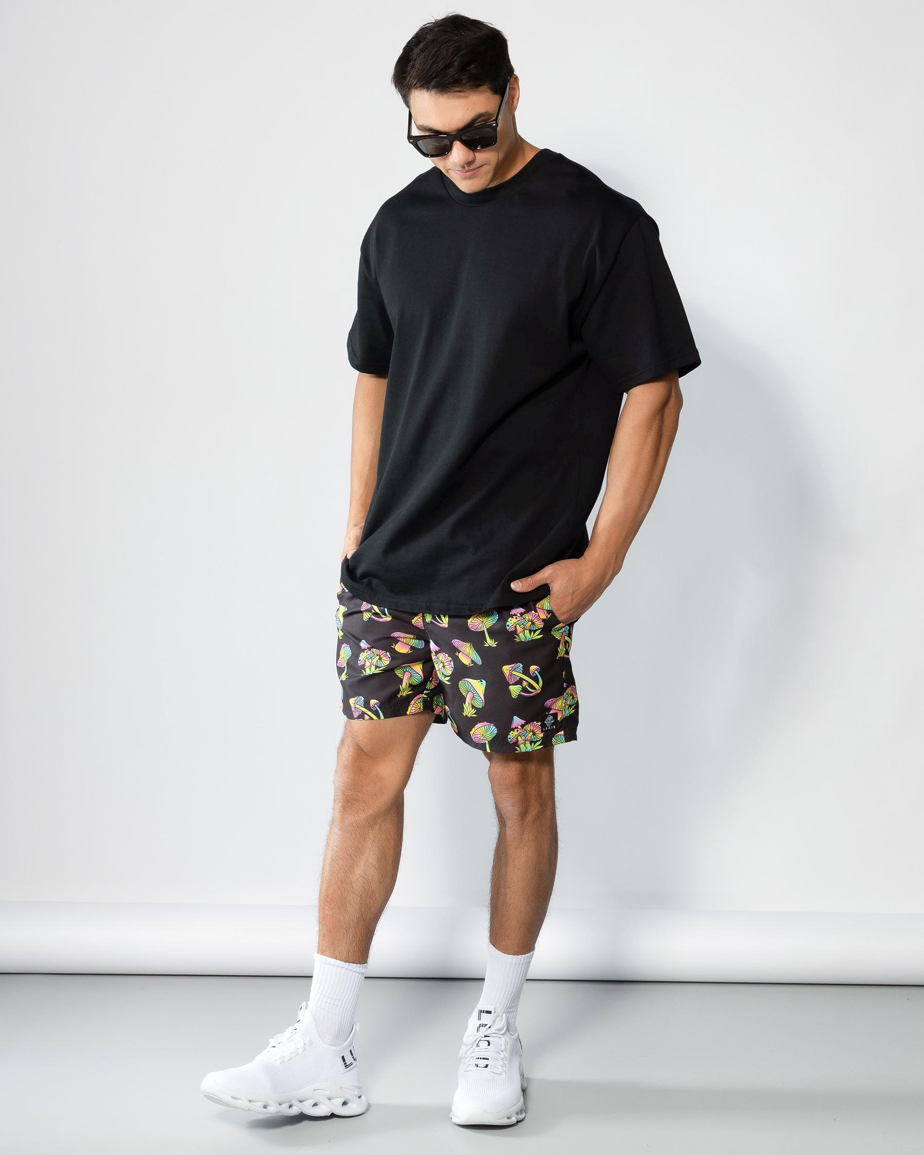 Psyche Elastic Waist Shorts