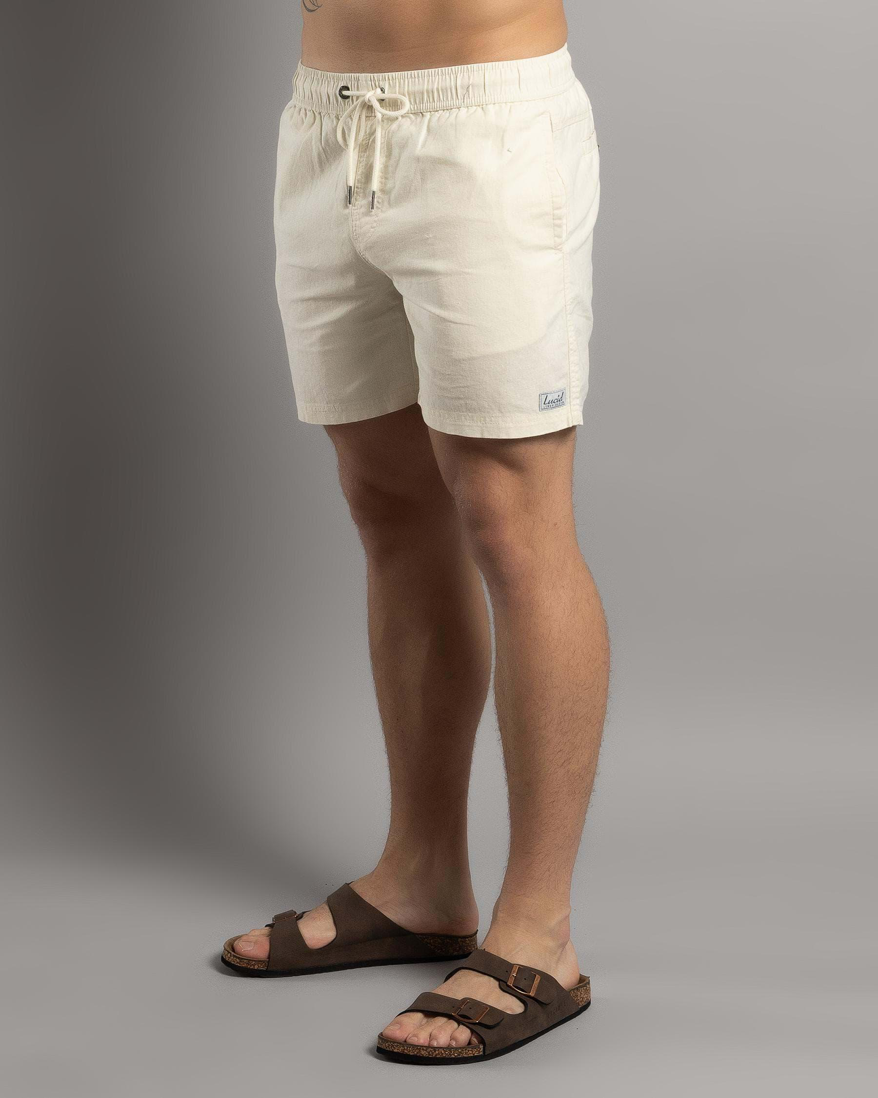 Refined Elastic Waist Shorts