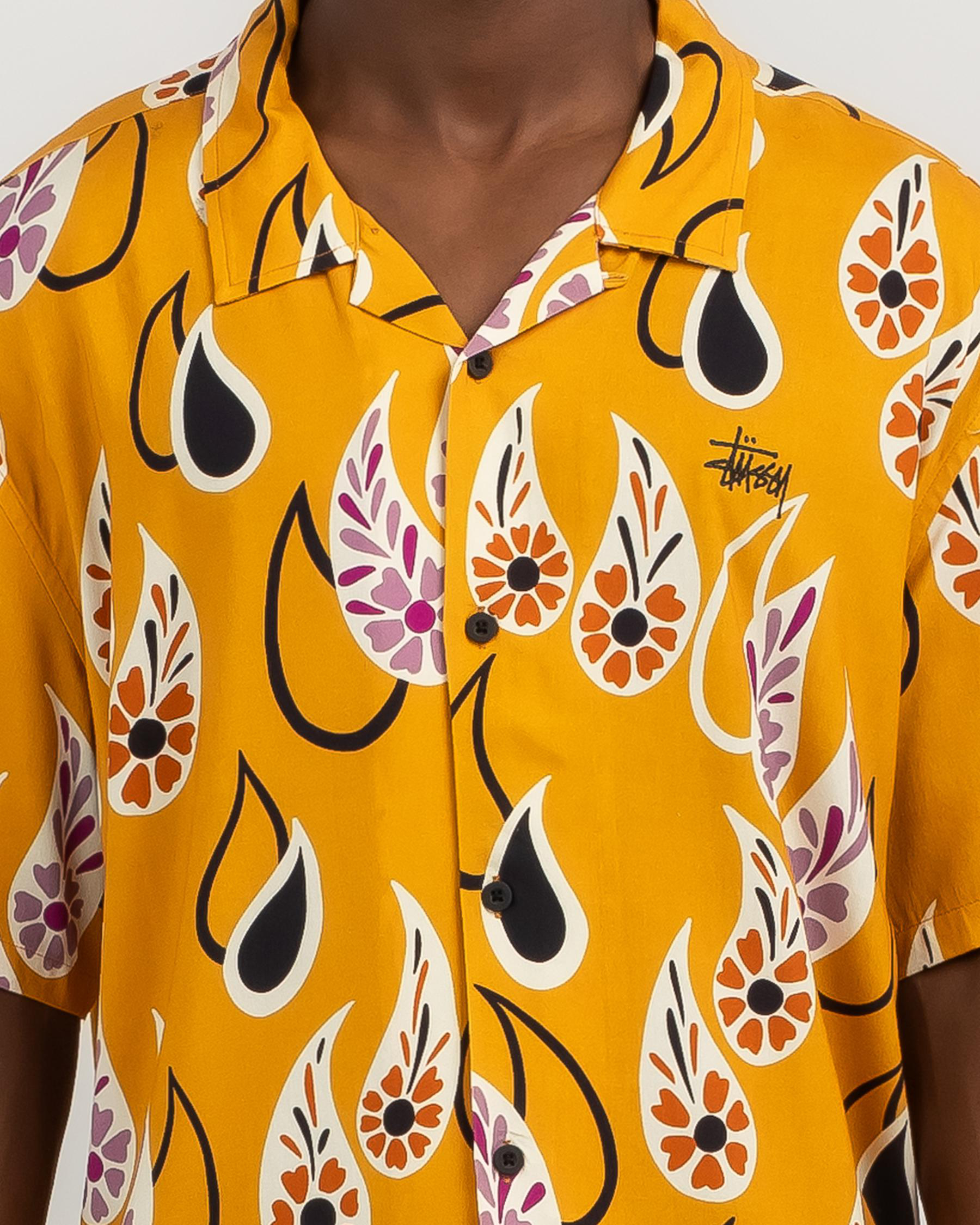 Paisley Tears Short Sleeve Shirt