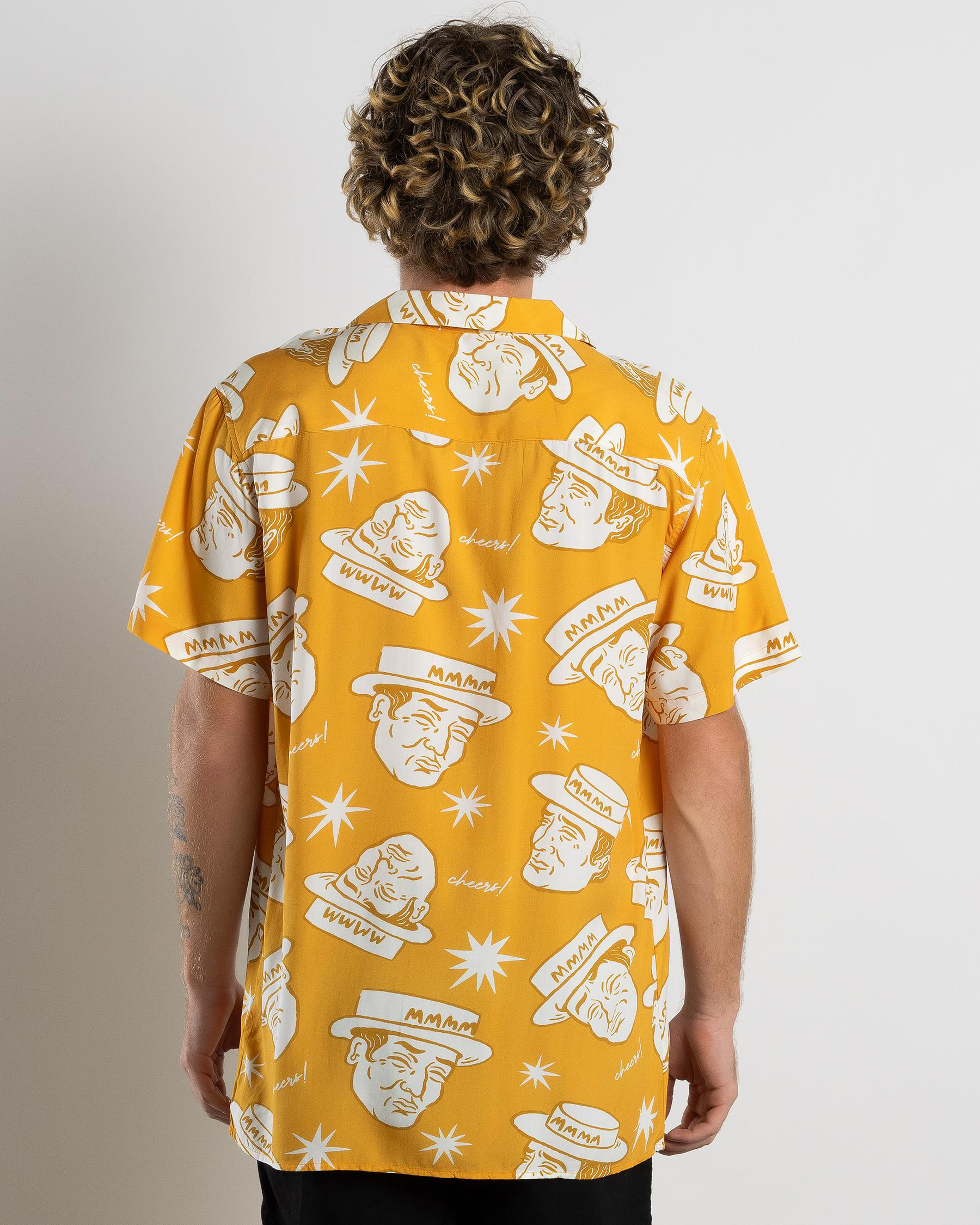 Gilded Mango Party Short Sleeve Shirt