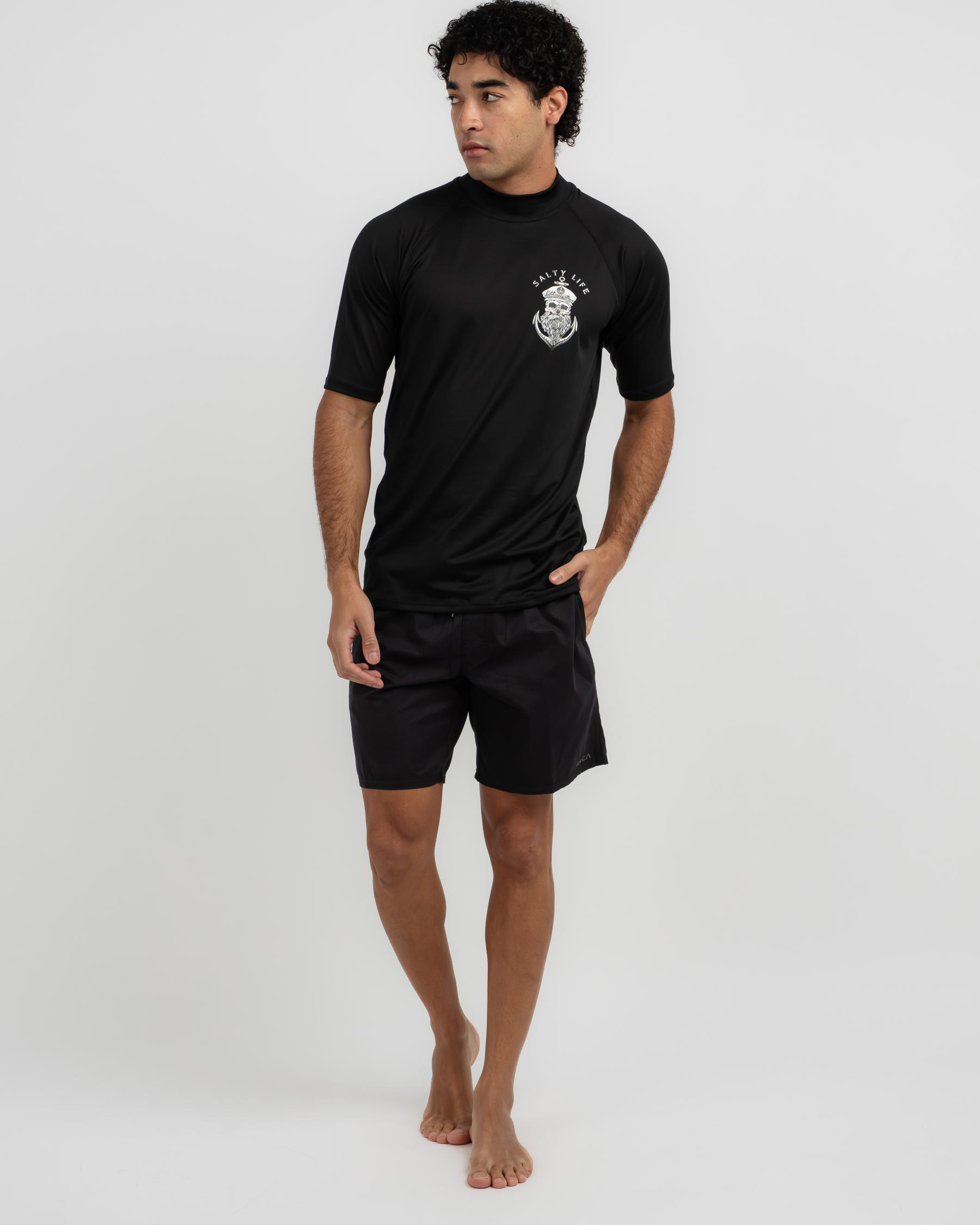 Anchors Short Sleeve Rash Vest