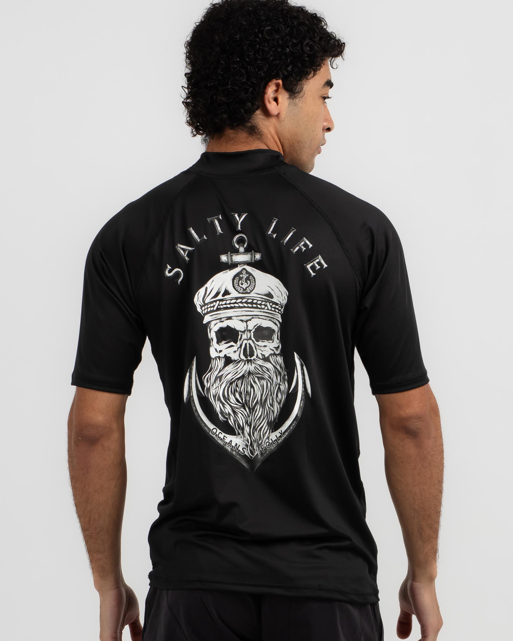 Anchors Short Sleeve Rash Vest