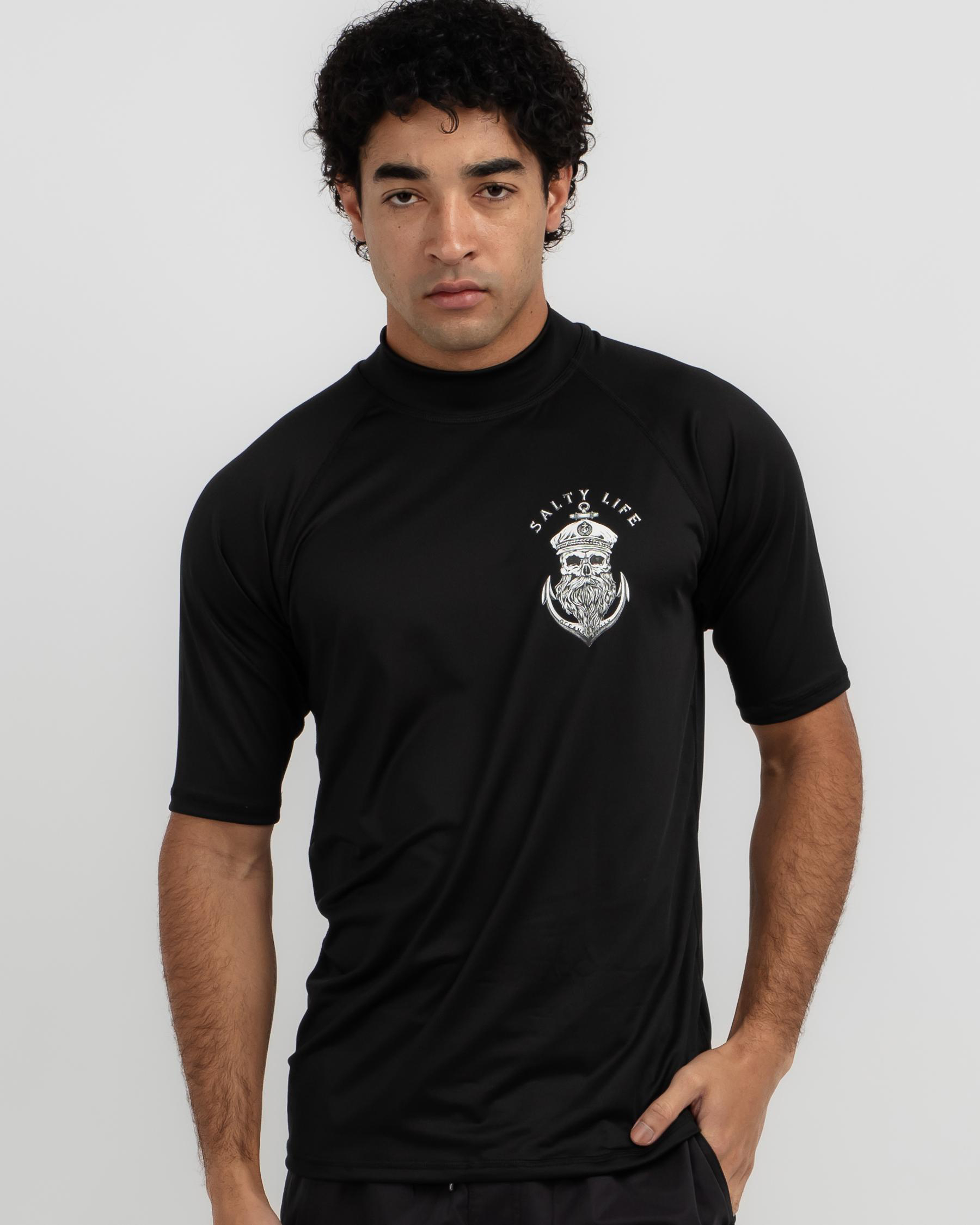 Anchors Short Sleeve Rash Vest