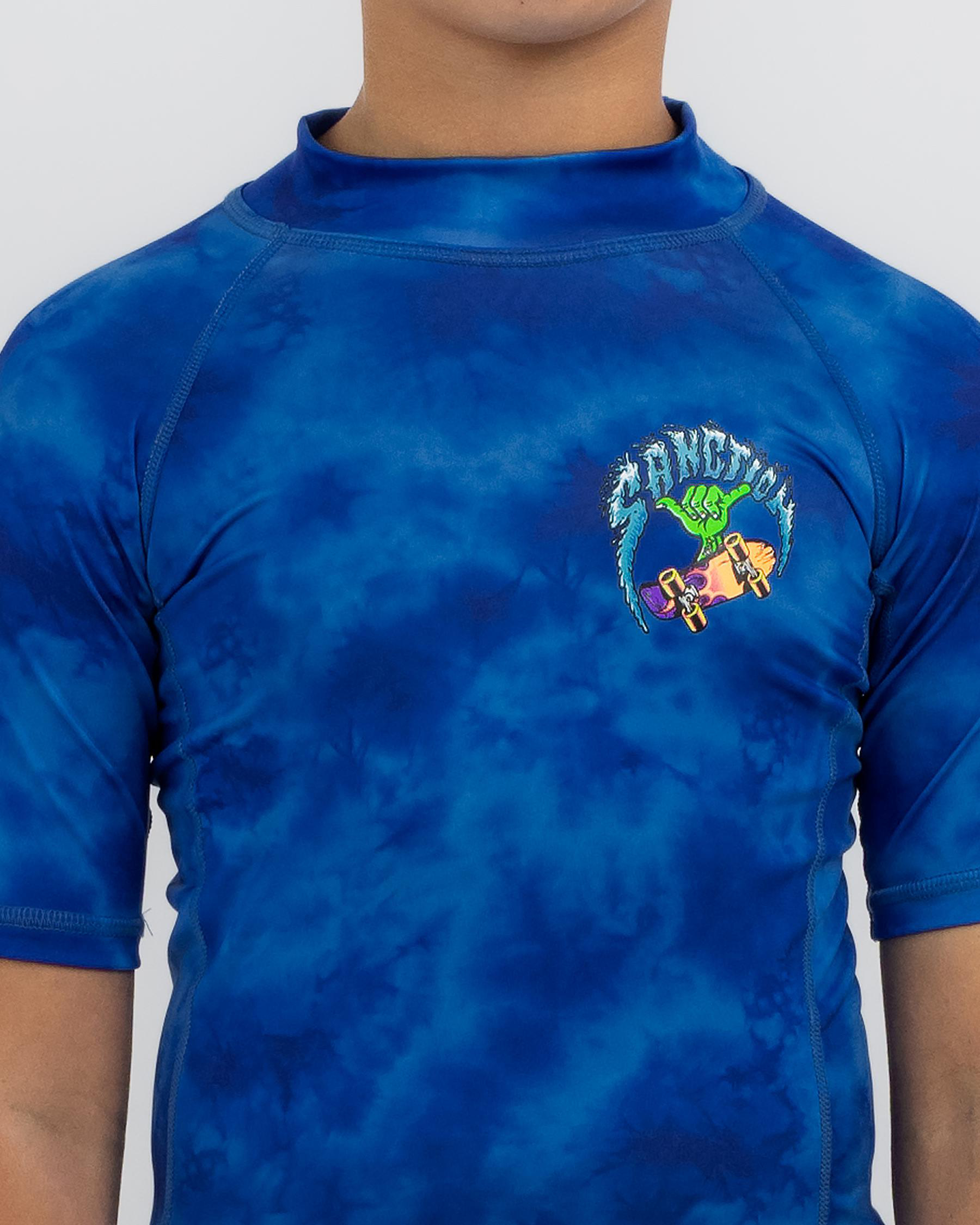 Shred Short Sleeve Rash Vest