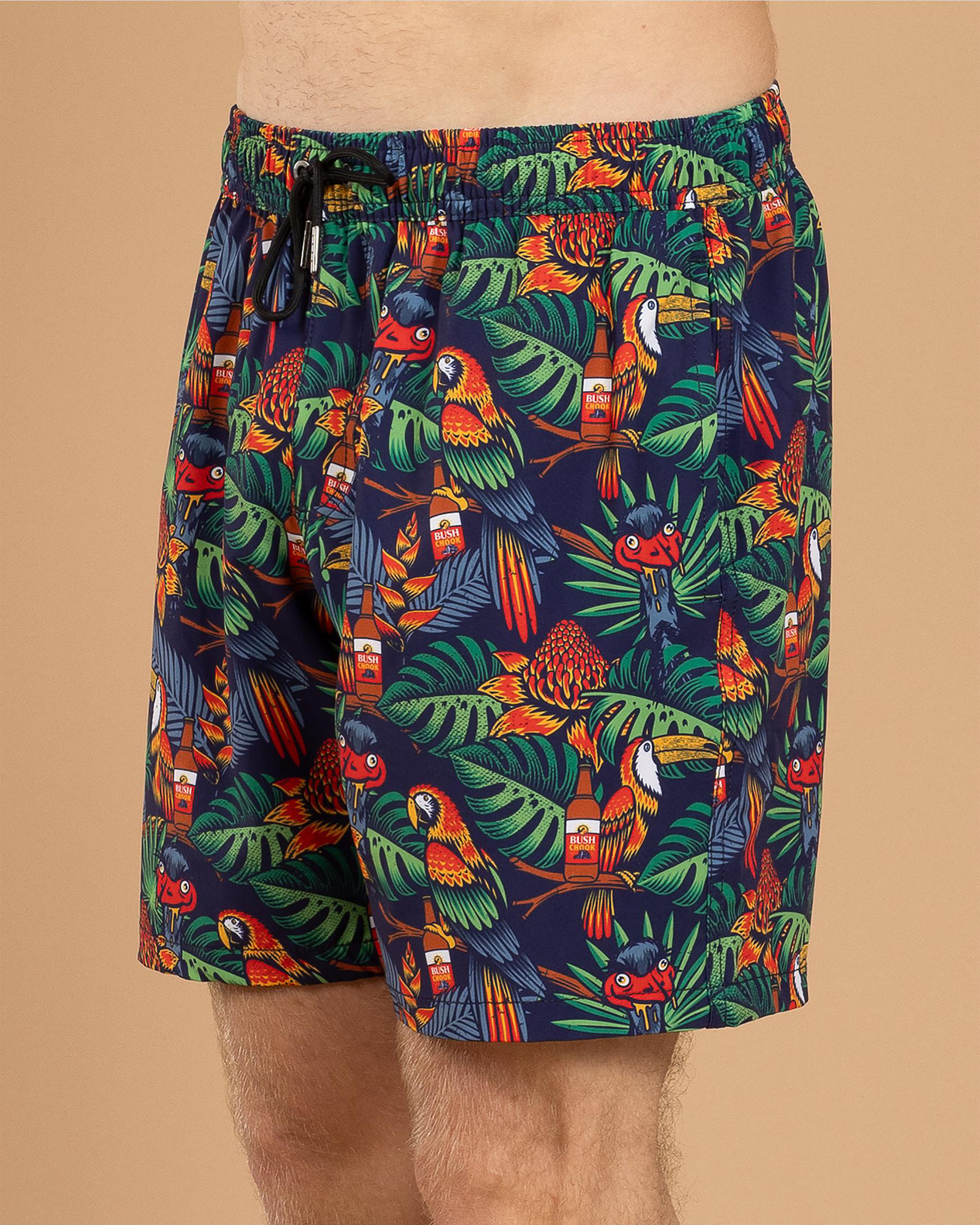 Chooked Out Beach Shorts
