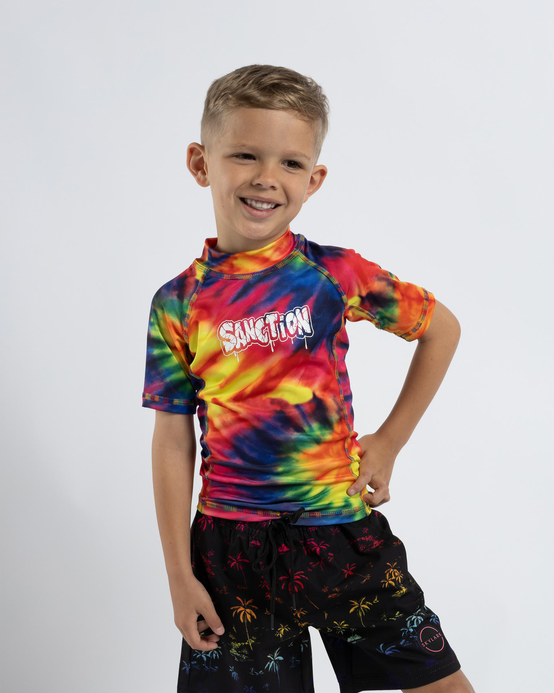 Loud Short Sleeve Rash Vest