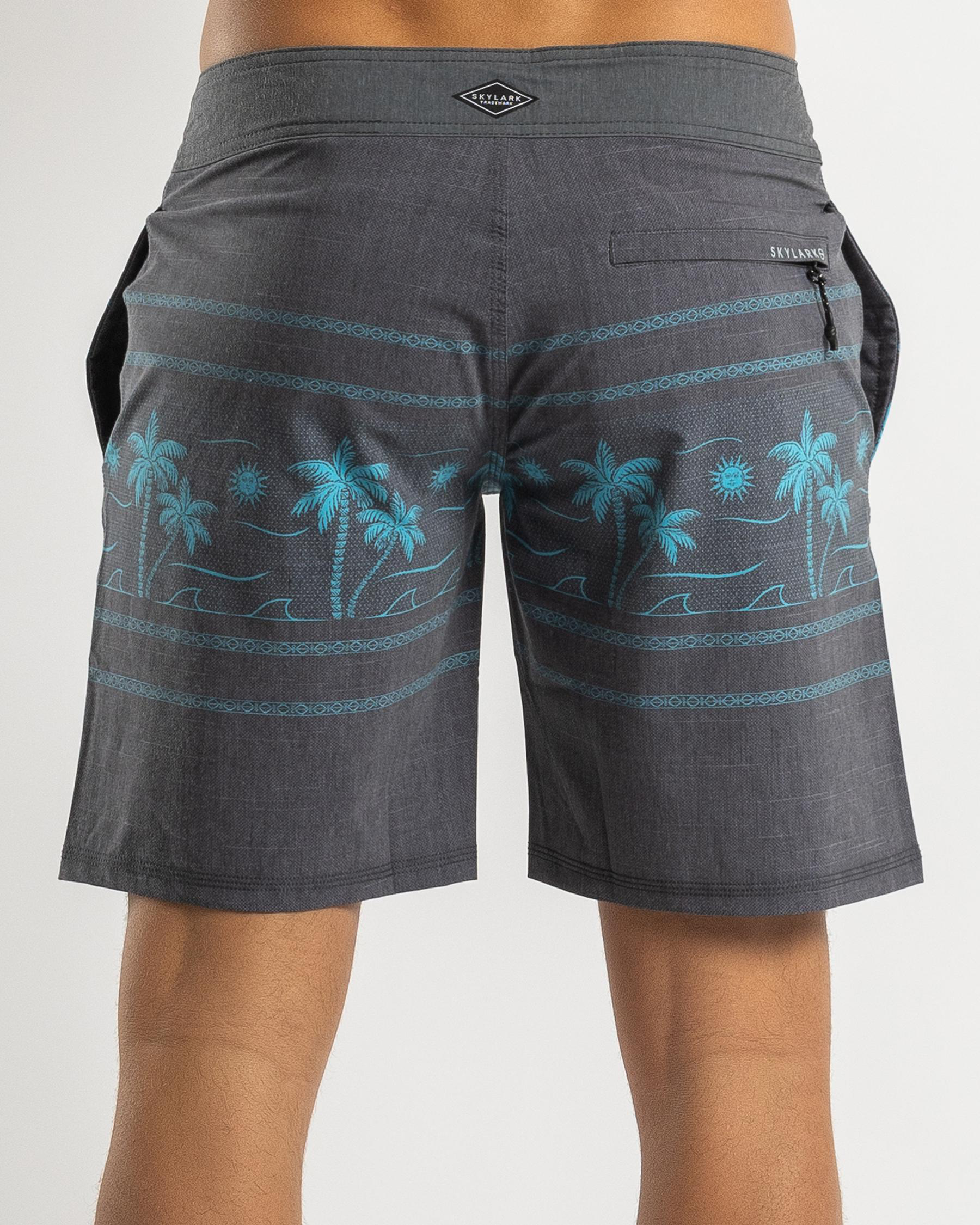 White Cap Board Shorts