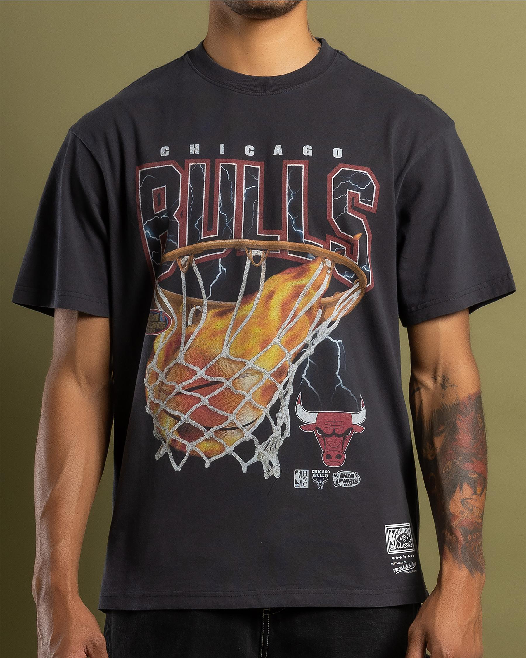 Chicago Bulls Fire N Lightning T-Shirt