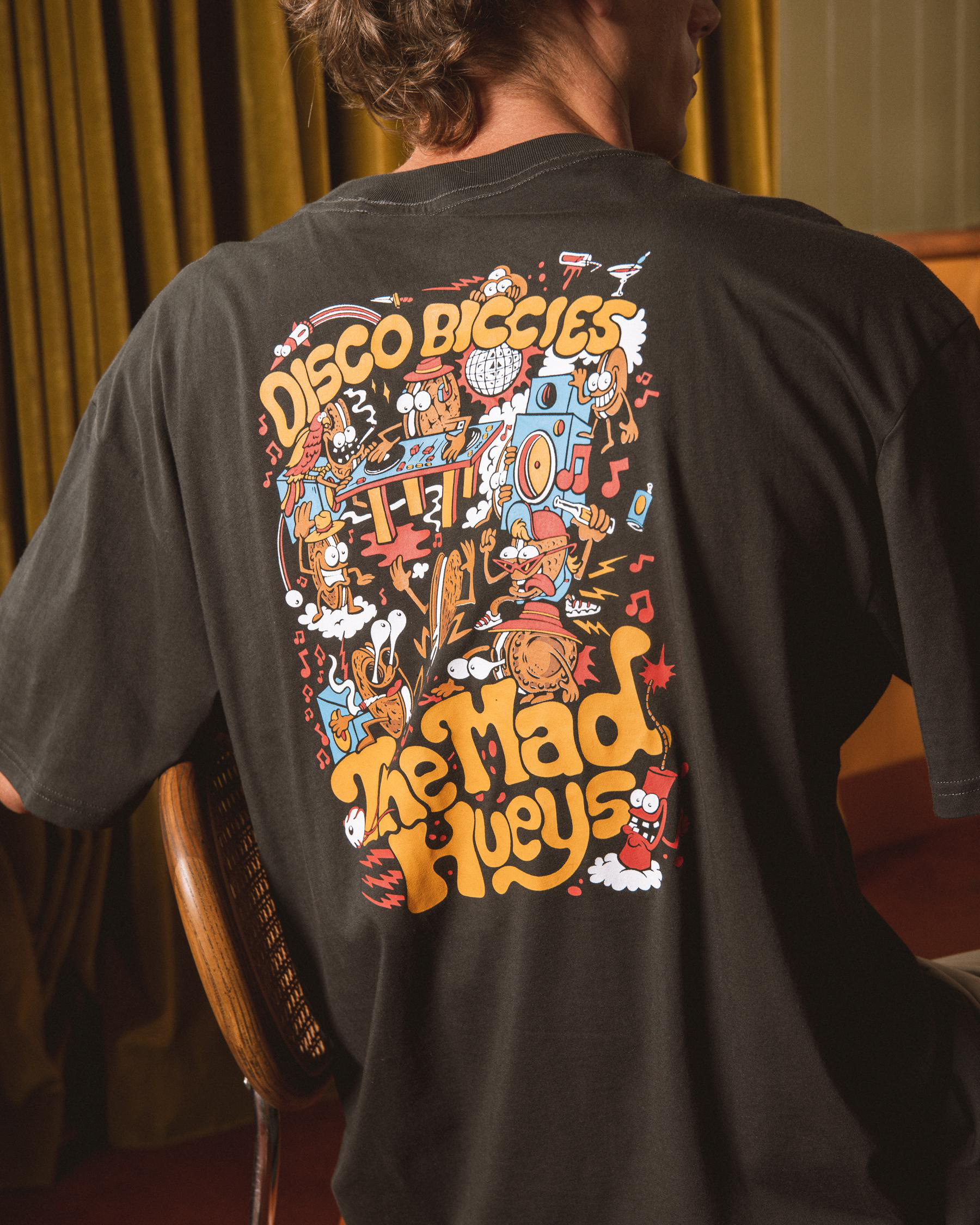 Disco Biccies Oversized T-Shirt