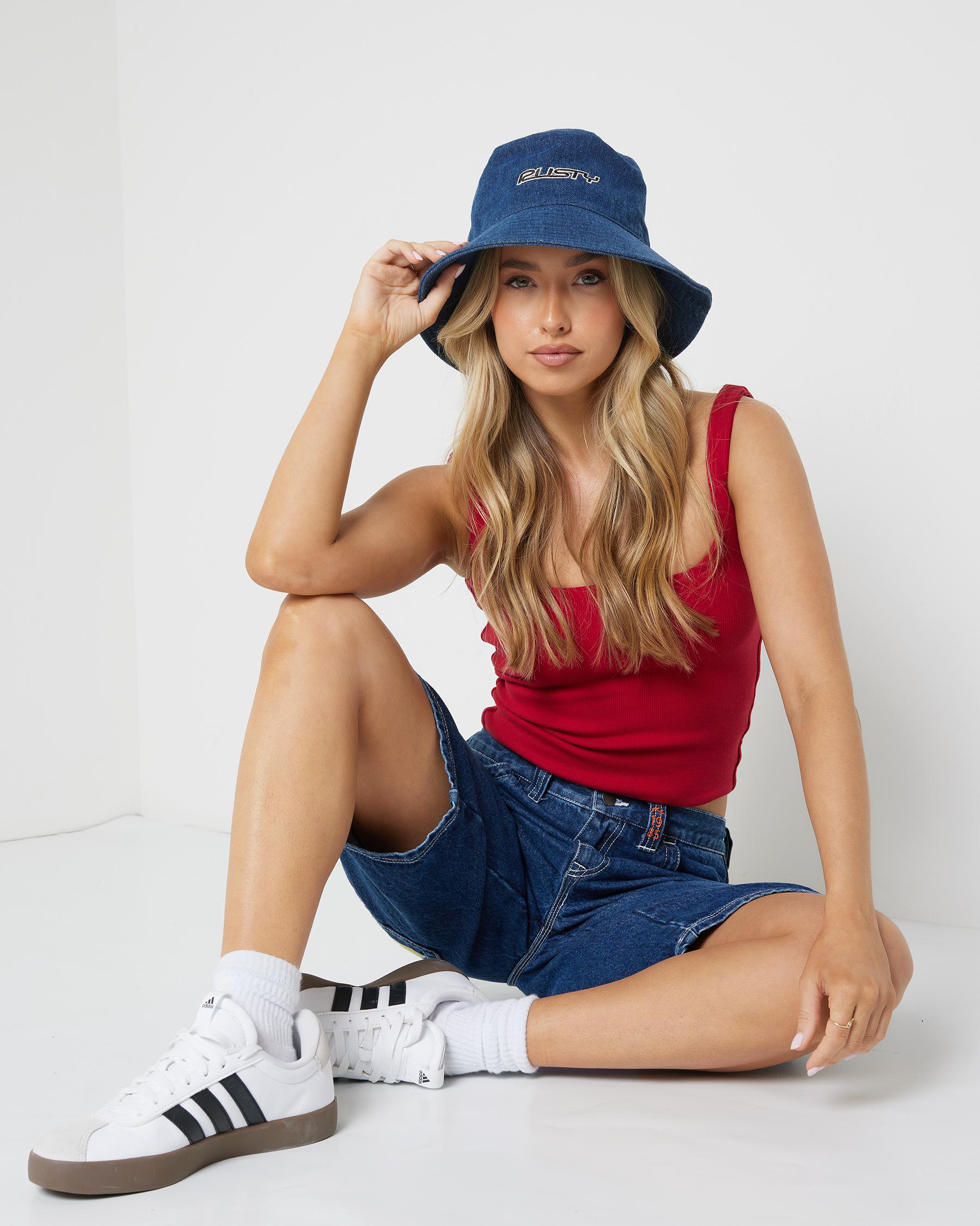 Miss Me Denim Bucket Hat