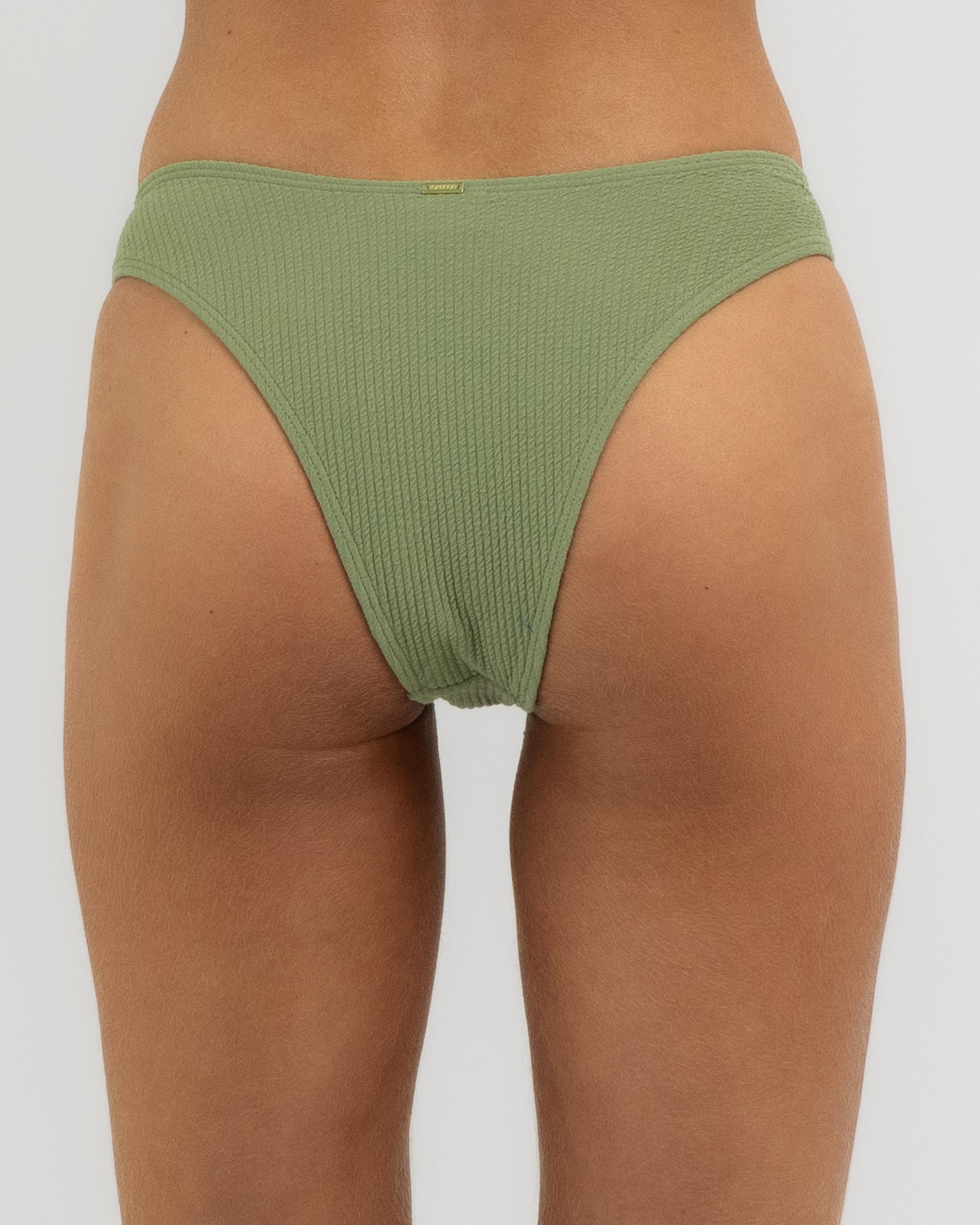 Heart High Cut Bikini Bottom