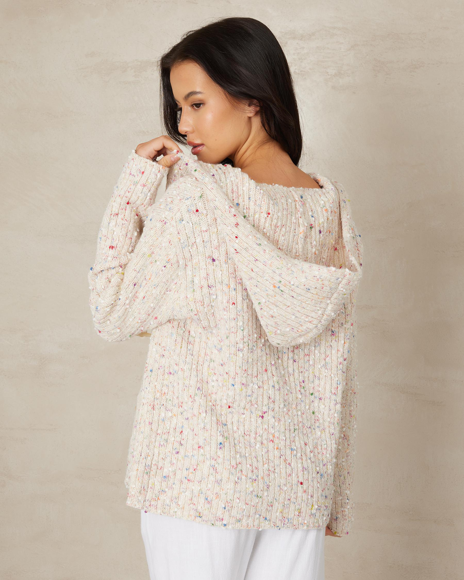 Sam Hooded Knit Cardigan