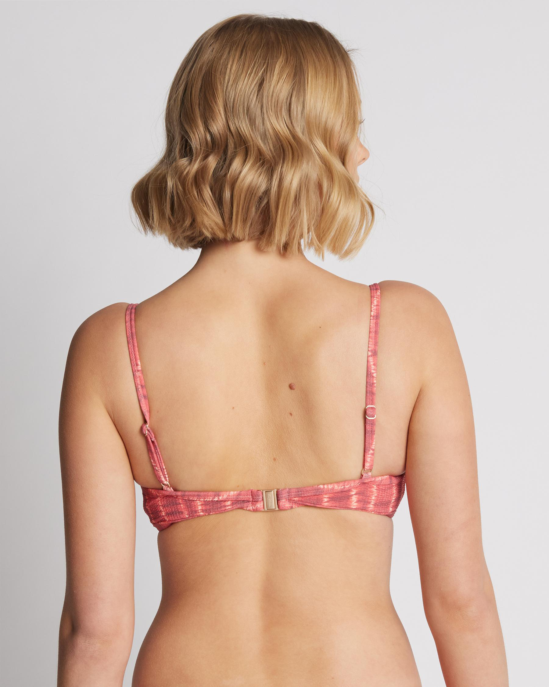 Sahara Tie Dye Crop Bikini Top