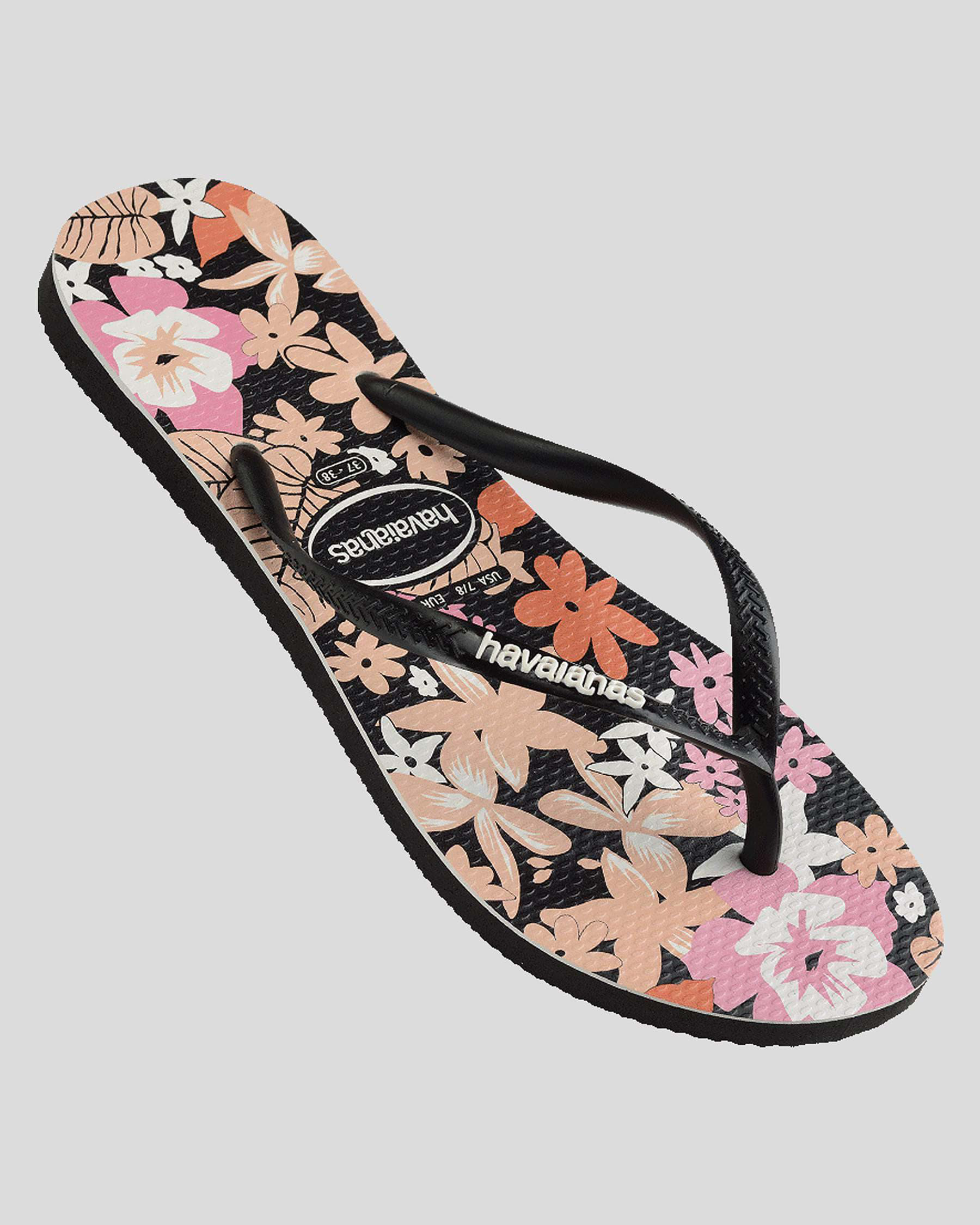 Slim Ditsy Bloom Thongs