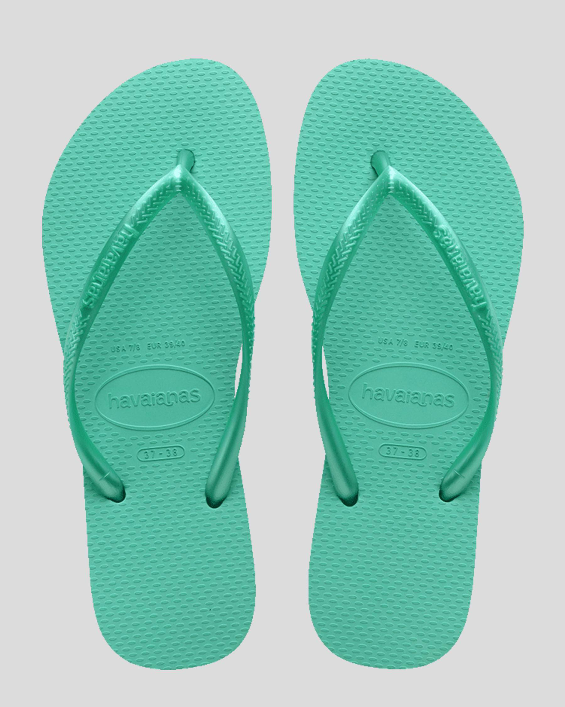 Kids' Slim Metallic Thongs
